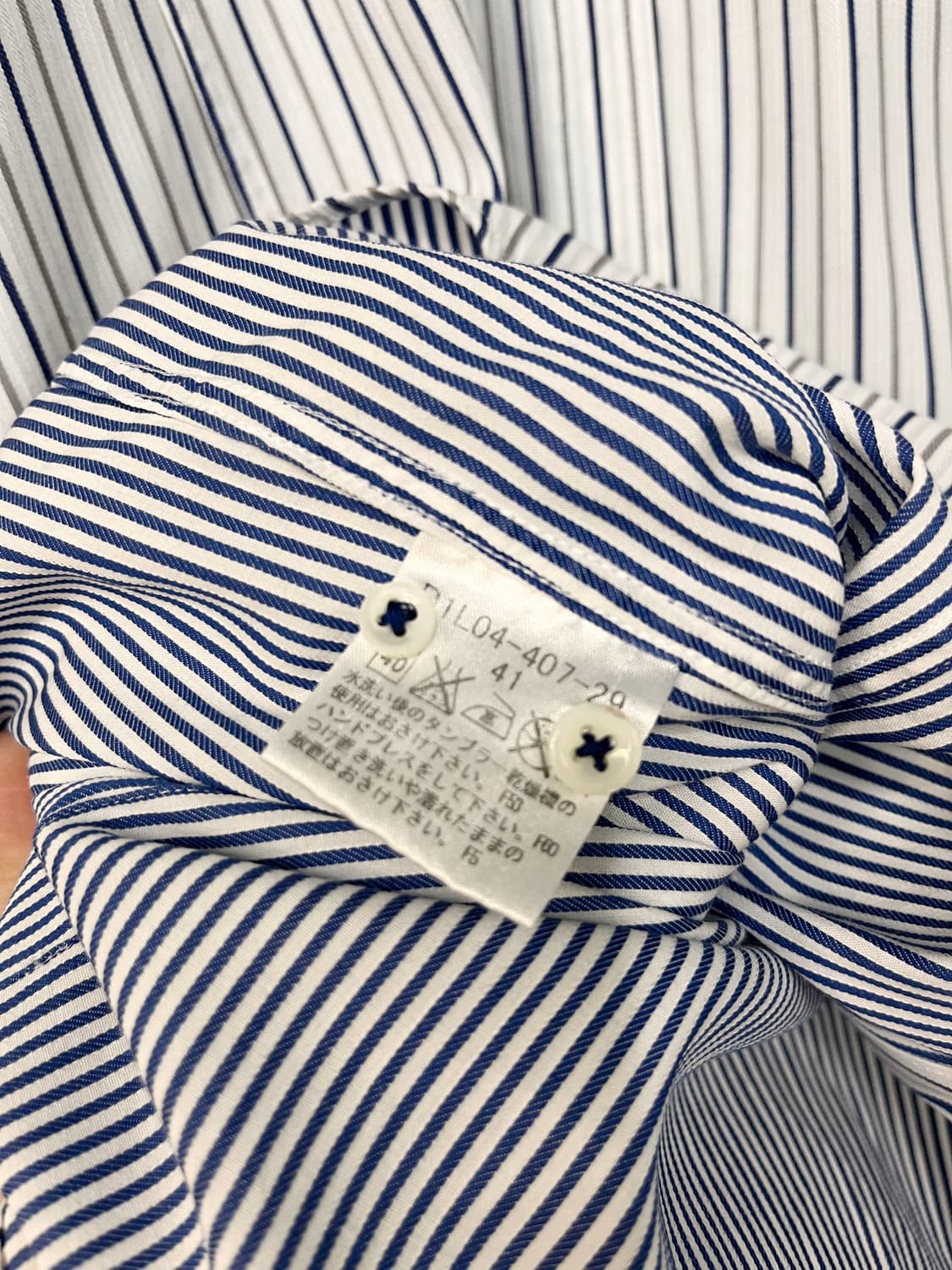 버버리 스트라이프 셔츠 상품이미지10