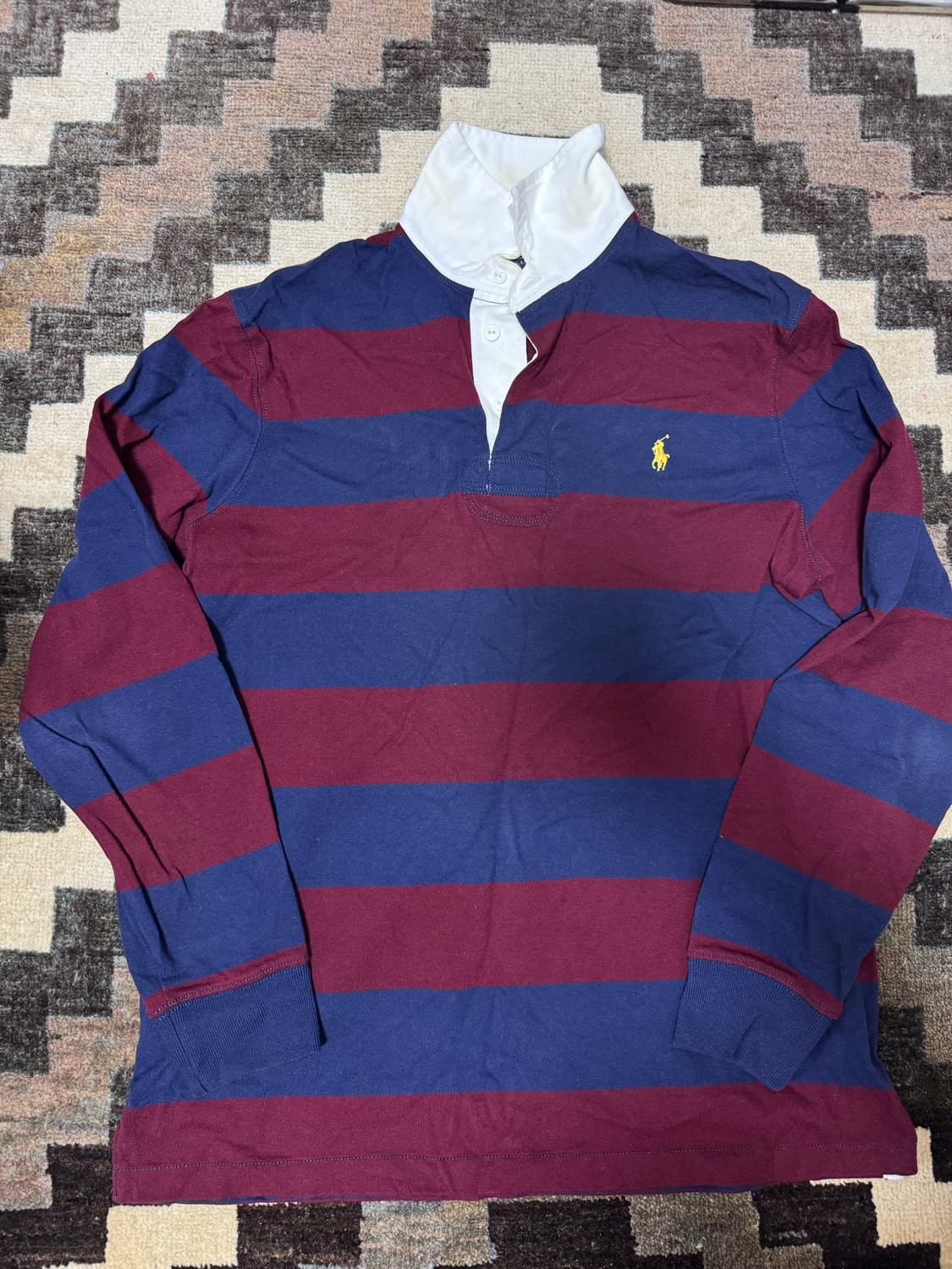 폴로 랄프로렌 클래식핏 M 럭비티셔츠 드레익스 상품이미지3