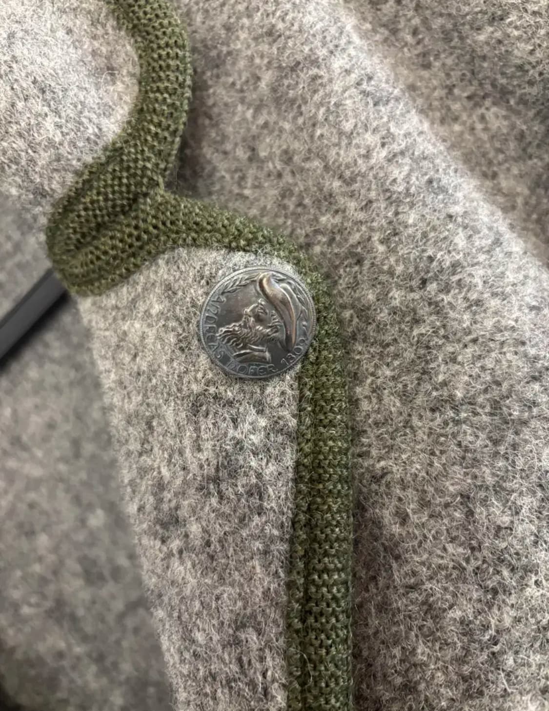 유럽빈티지자켓ㅡ압축울자켓겸 코트(드라이완료) 상품이미지3