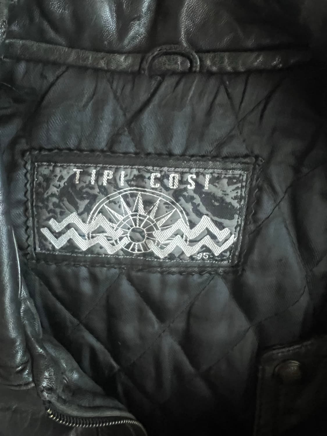 Tipi cosi 레더 가죽 자켓 봄버 95 사이즈 상품이미지2
