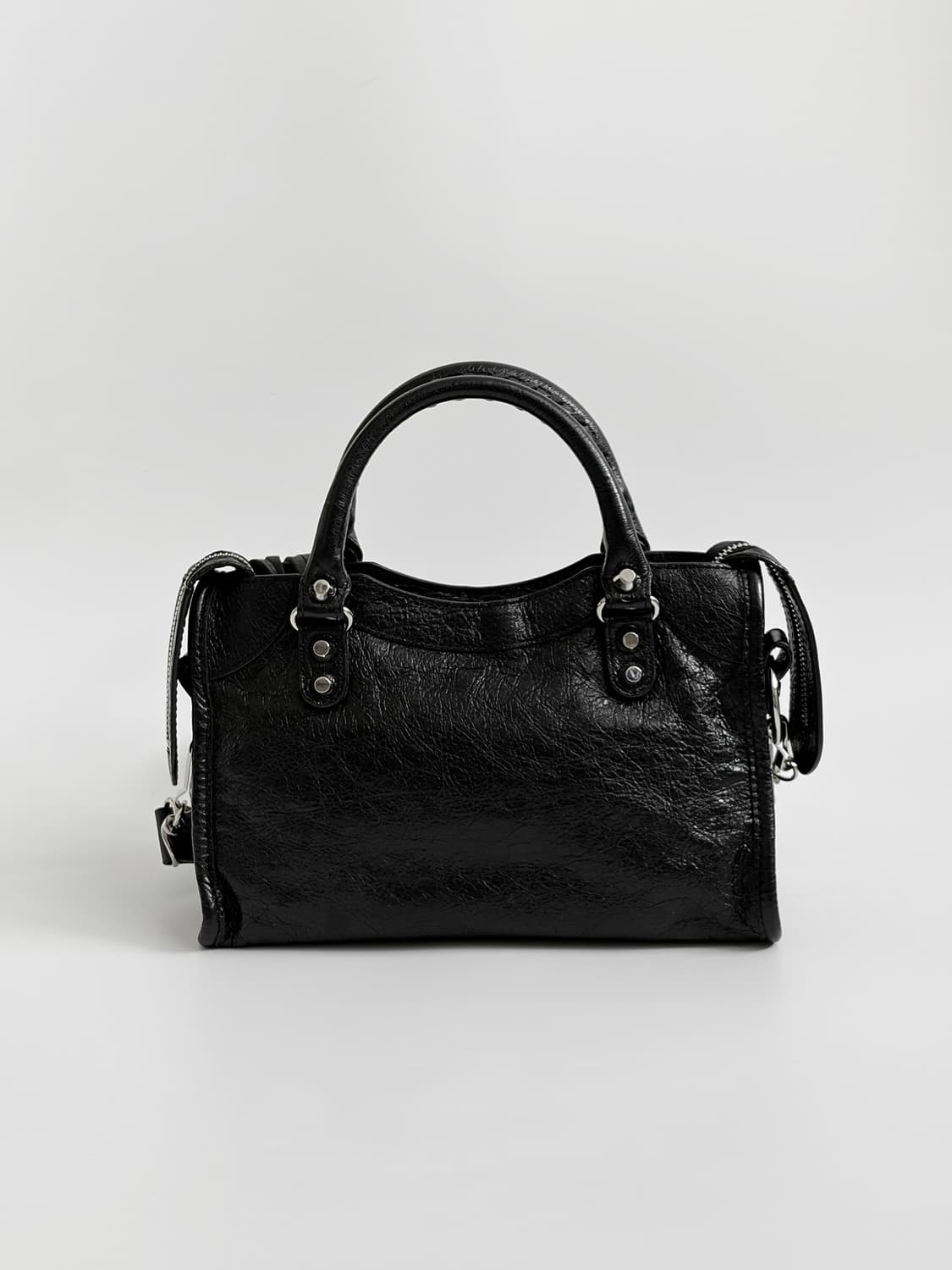 발렌시아가 클래식 시티백 미니 판매합니다. 상품이미지4