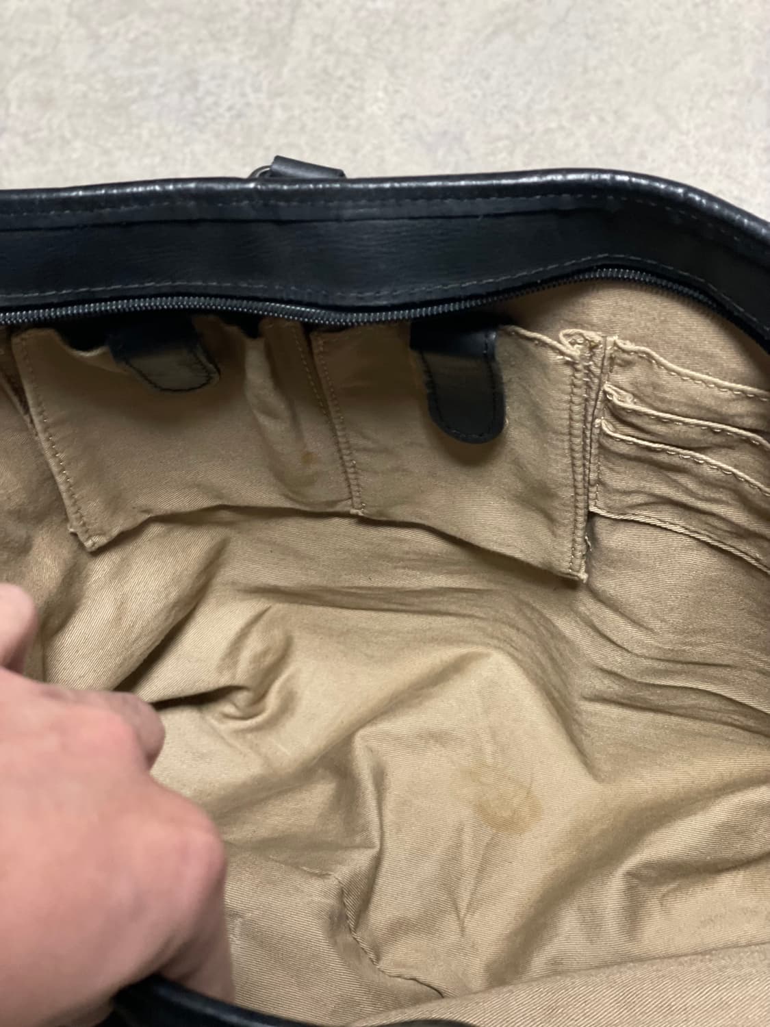 빈티지 엘엘빈 레더 토트백 보트 앤 토트 상품이미지7