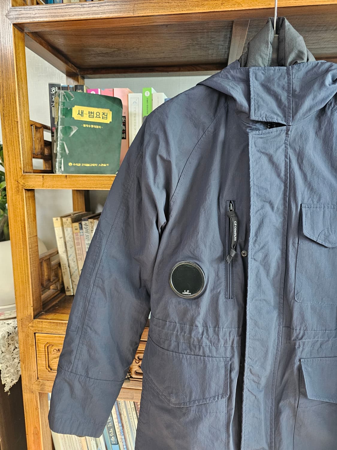  씨피 CP컴퍼니 후드 패딩 중기장 자켓 야상 패딩 100사이 상품이미지5