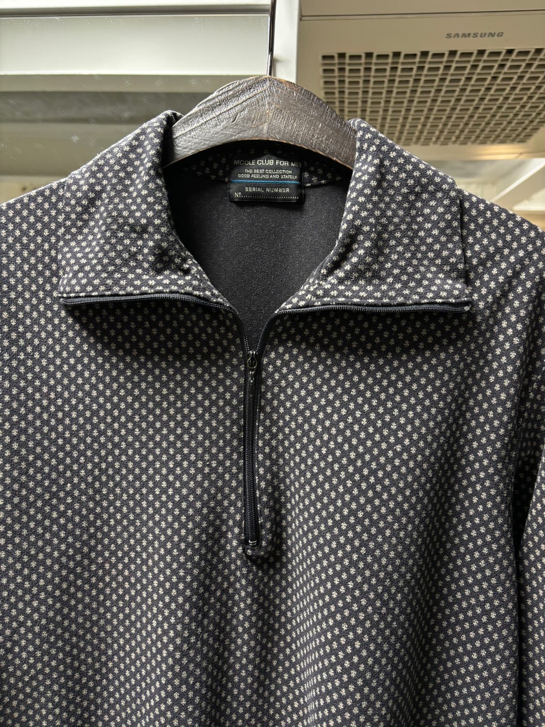 니콜 클럽 포맨 하프 집업 롱슬리브 상품이미지2