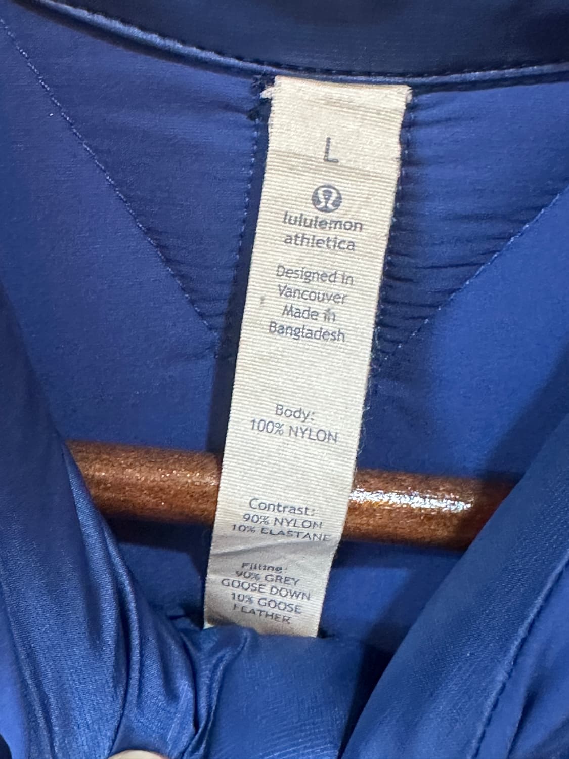 룰루레몬 구스다운 경량패딩 상품이미지4