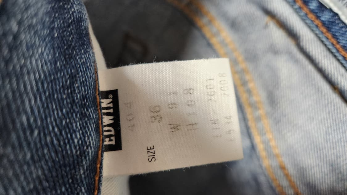 에드윈404 w36 상품이미지5