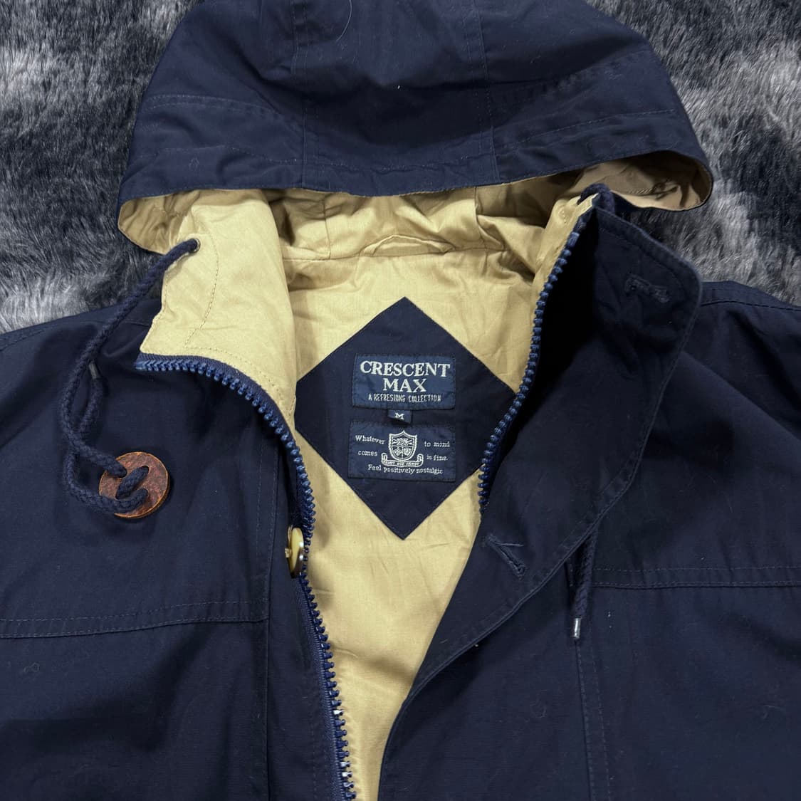 투티/0115 crescent max 네이비 사파리 자켓 마운틴 파카 상품이미지2