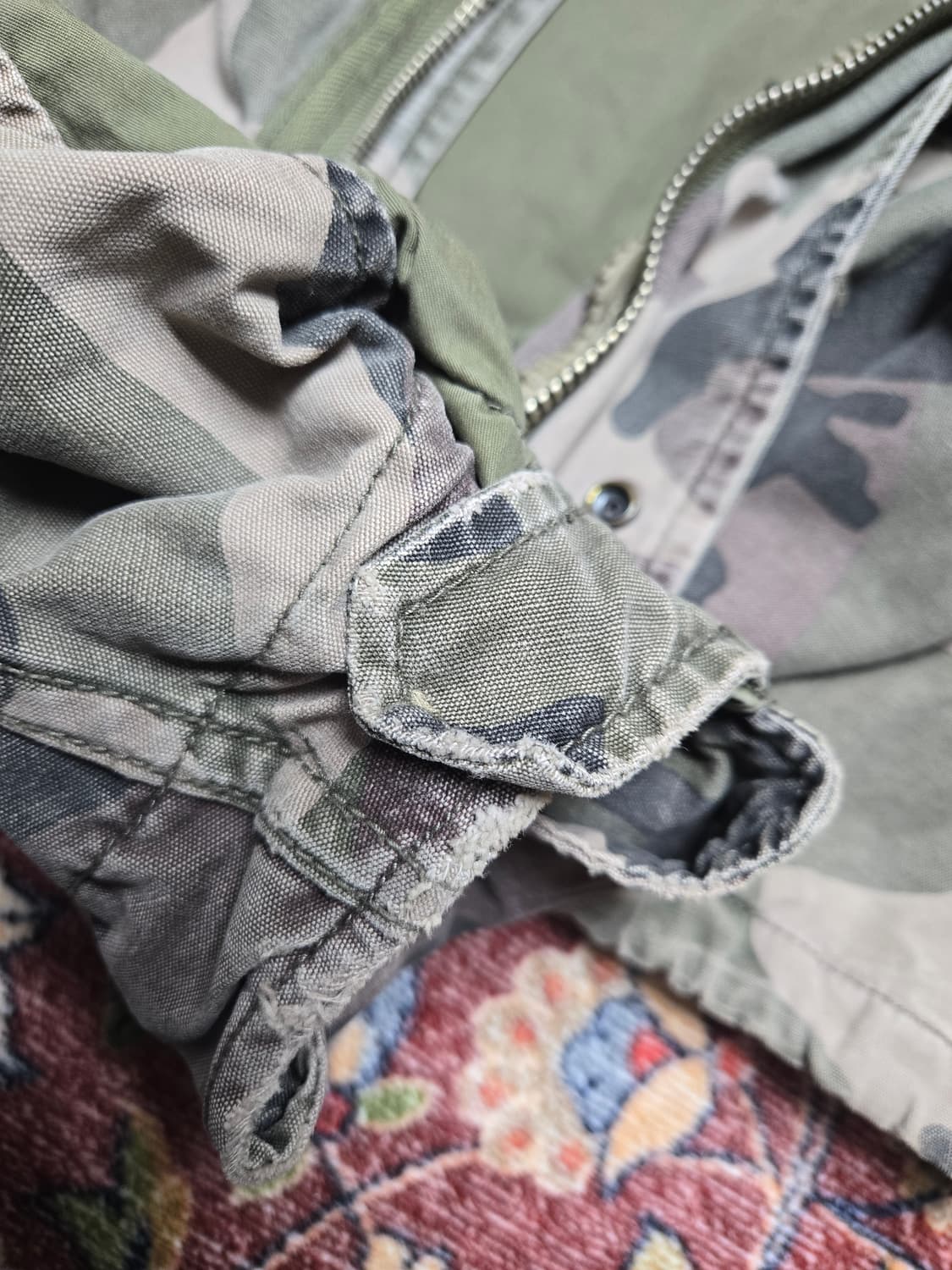 [판매] 아베크롬비 & 피치(A&F) 빈티지 M-65 카모 필드 자켓 상품이미지10