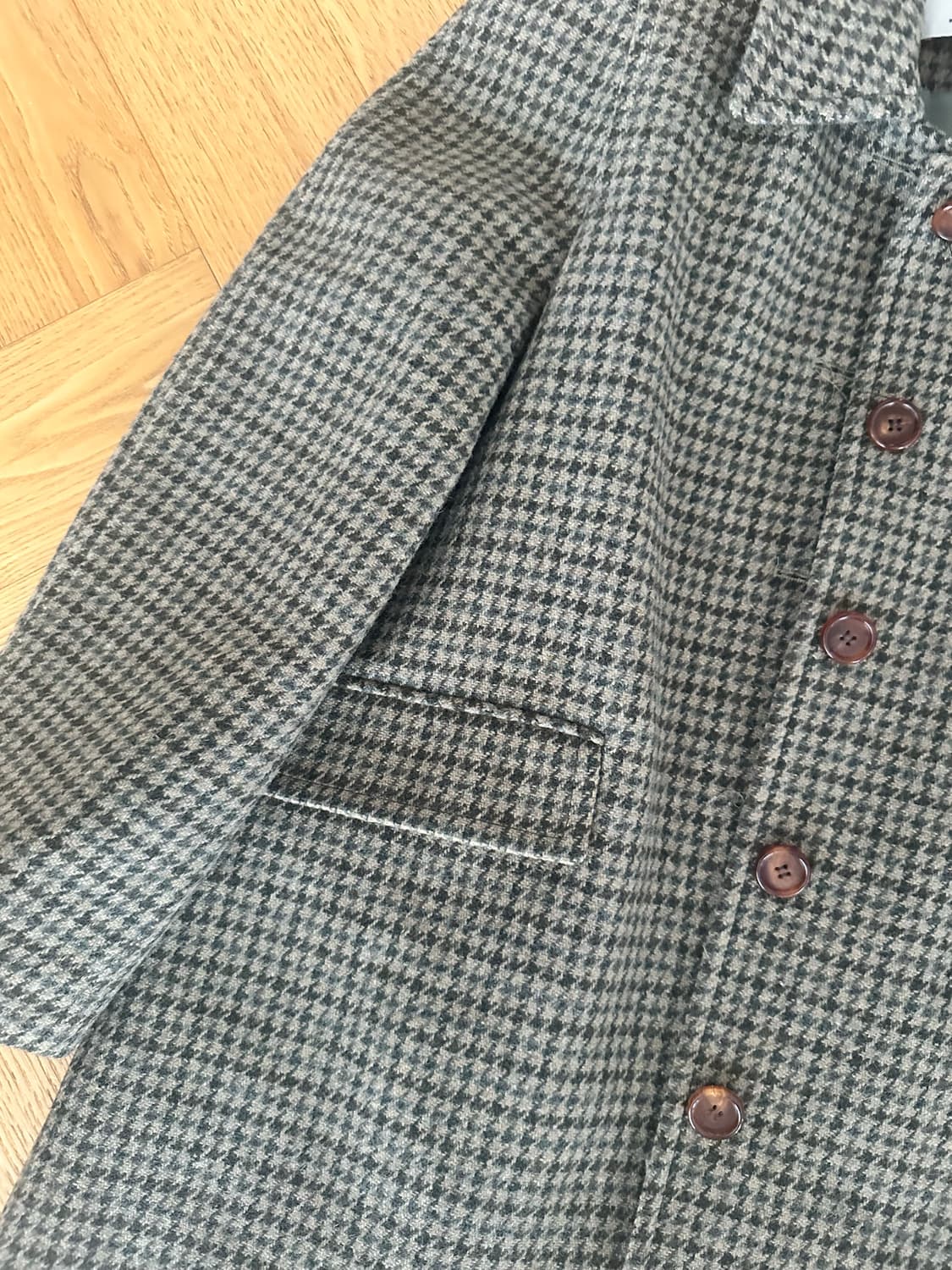 위라라 프린세스 코트 체크 상품이미지7