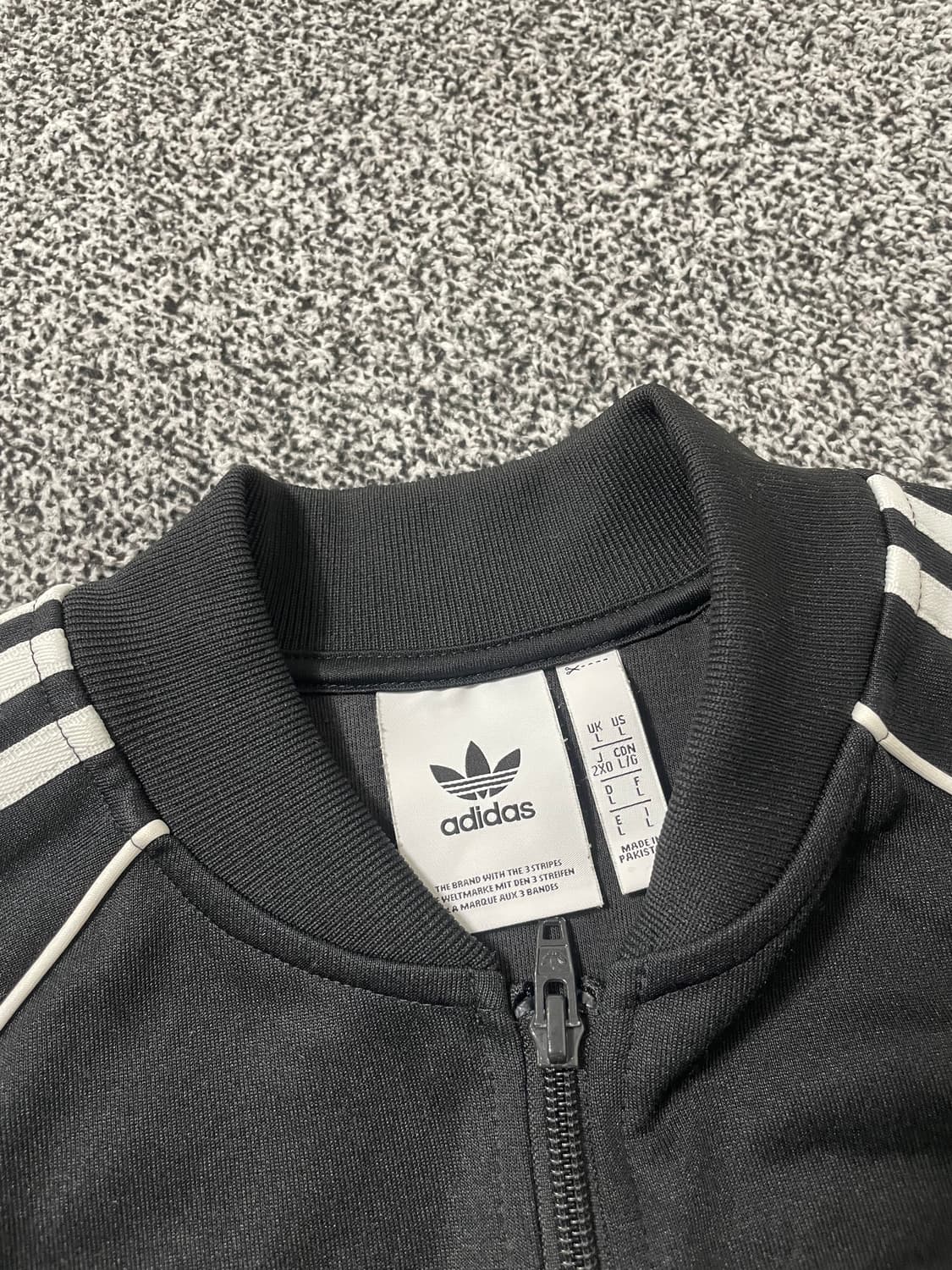 빈티지9. 아디다스 신형 슈퍼스타 파이어버드 져지 트랙탑 블랙 상품이미지5