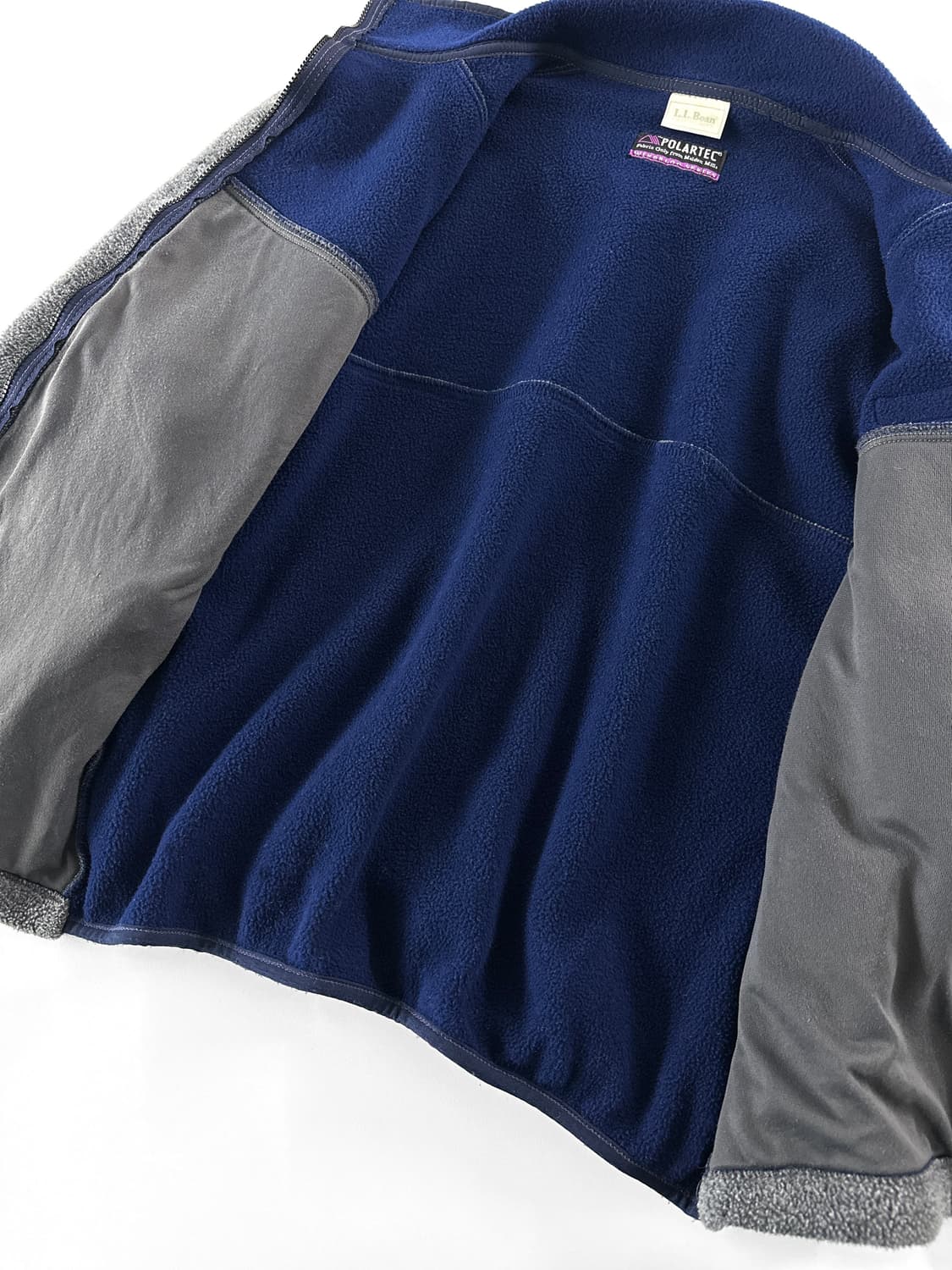 (Rare) 90s 빈티지 엘엘빈 지오메트릭 트림 플리스 자켓 상품이미지8