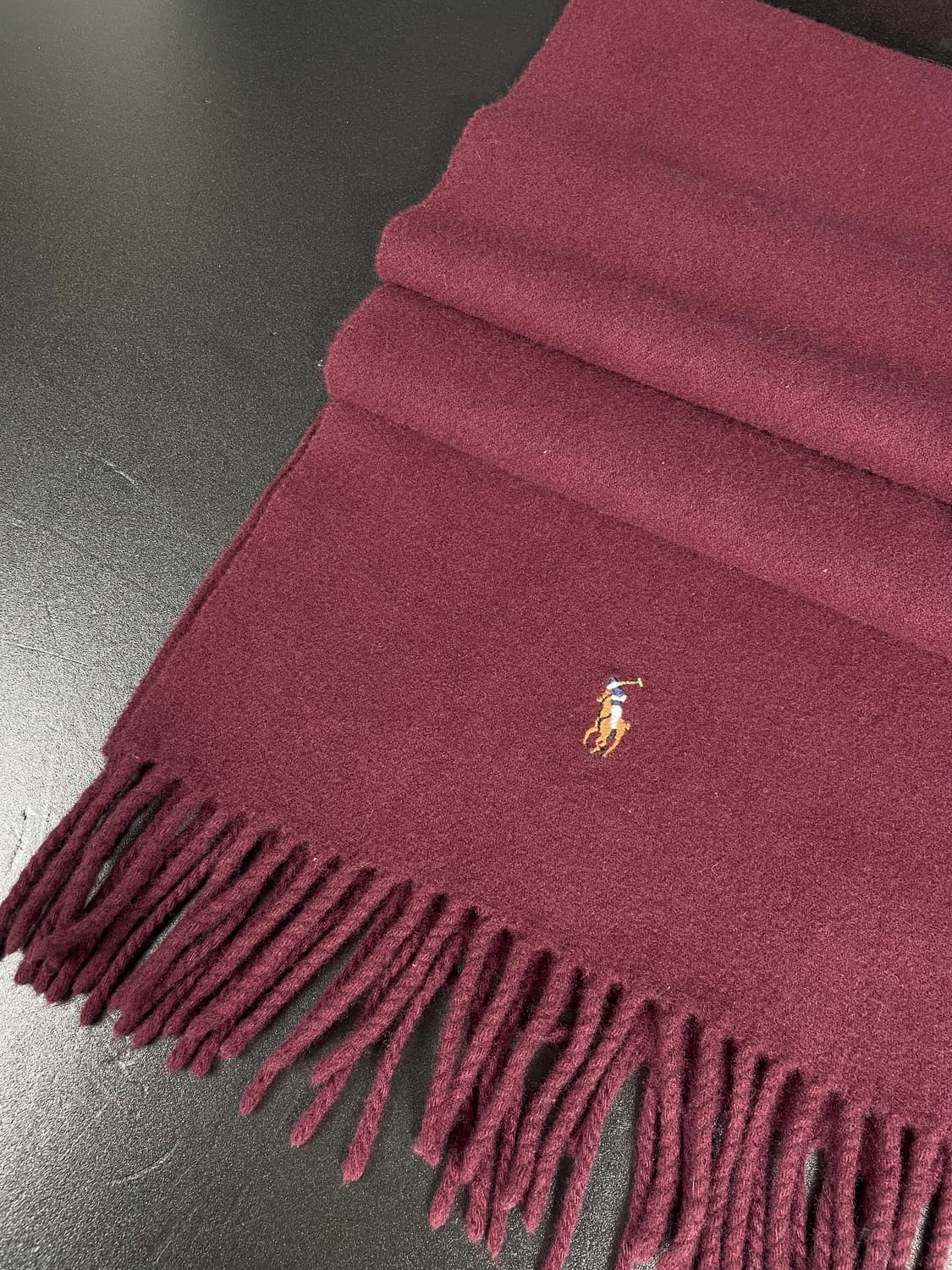 폴로 랄프로렌 램스울 100% 머플러 MADE IN ITALY 상품이미지3