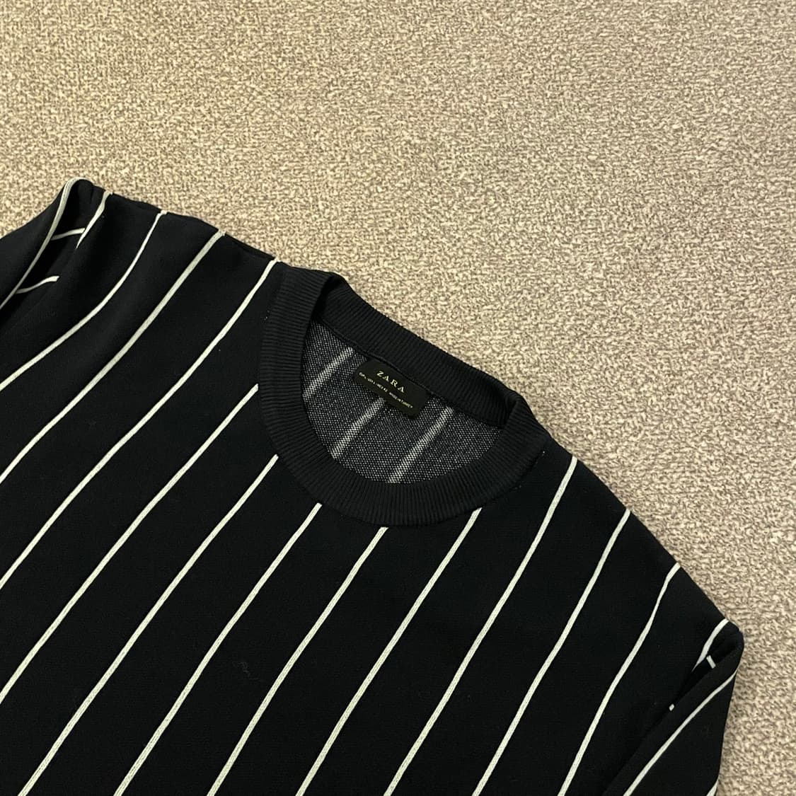 자라 스트라이프 니트 상품이미지1
