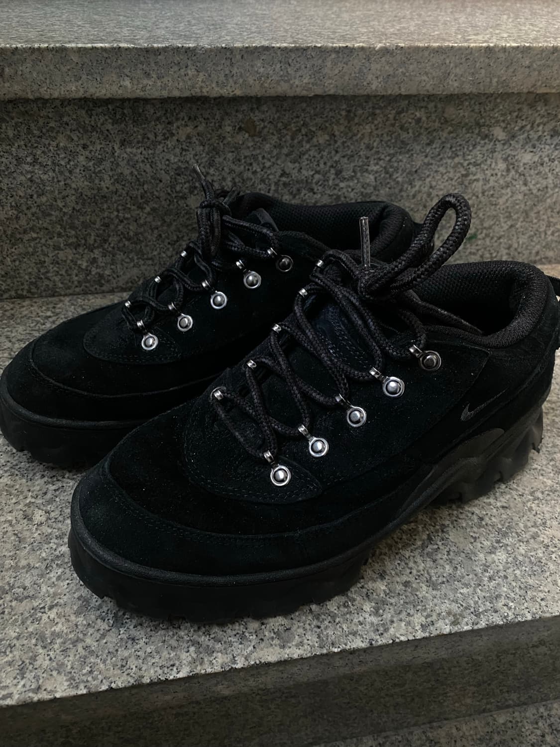 나이키 라하르 로우 블랙 스웨이드 245mm 상품이미지3