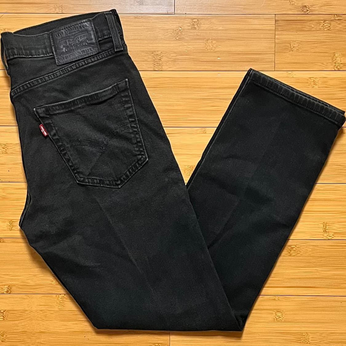 리바이스 511 빅E 블랙진 데님팬츠 W32 L32 상품이미지1