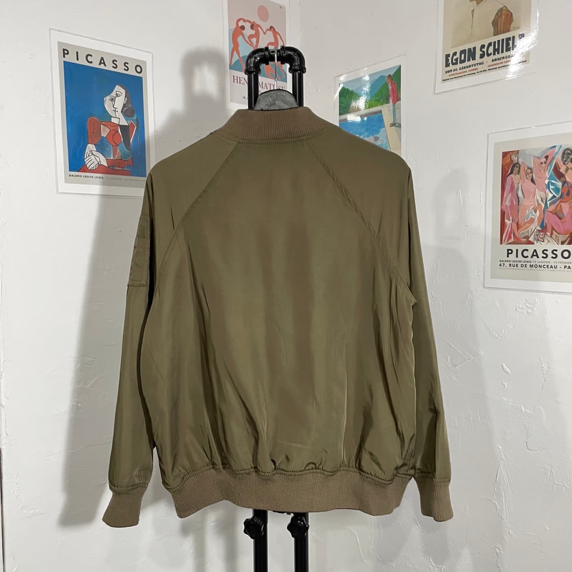 리버시블 새틴 블루종 상품이미지8