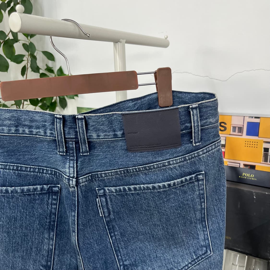 포터리 2025 와이드 데님팬츠 5 상품이미지4