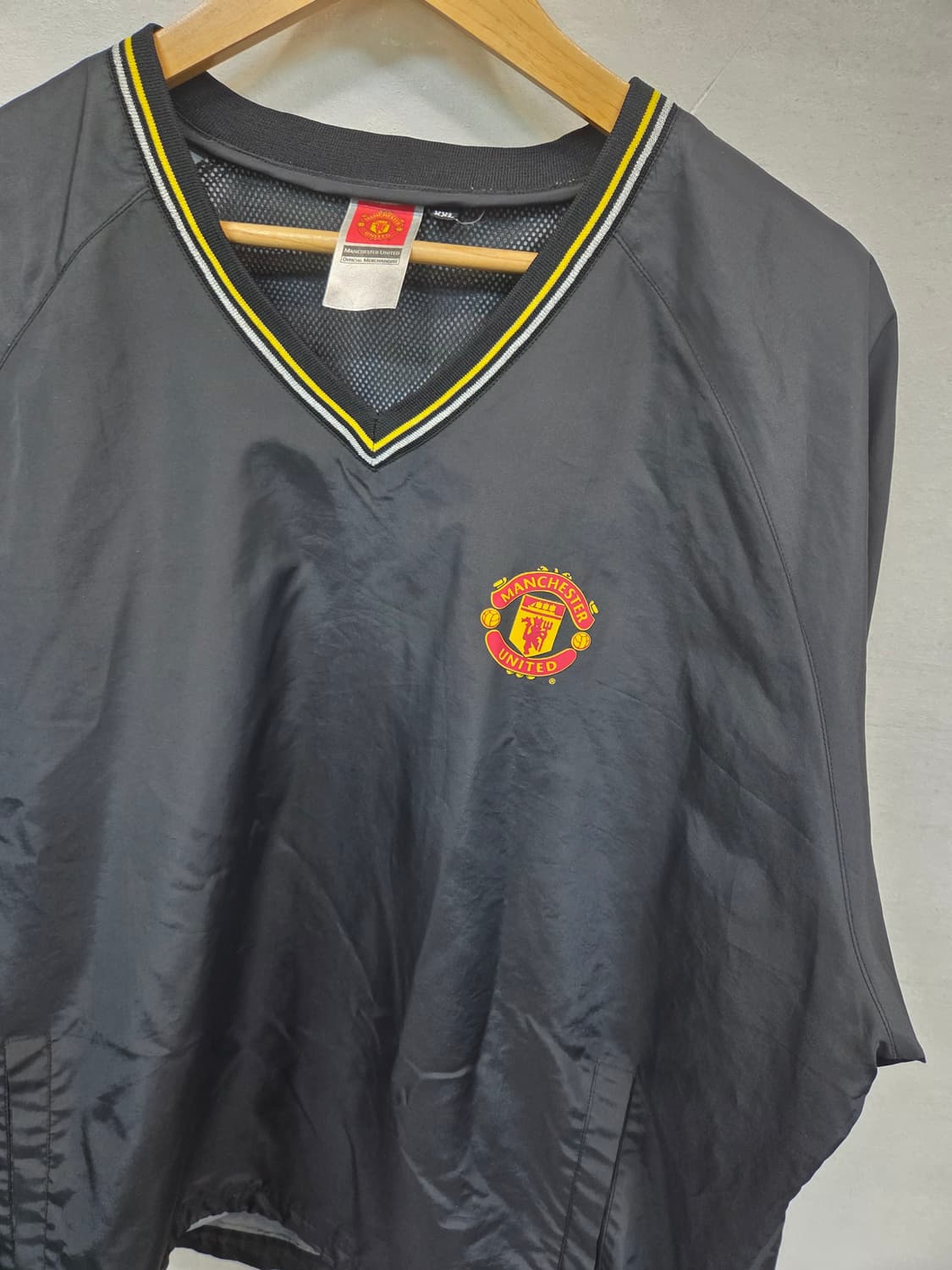 맨체스터 유나이티드 오피셜 웜업 자켓 xxl xxxl 상품이미지4