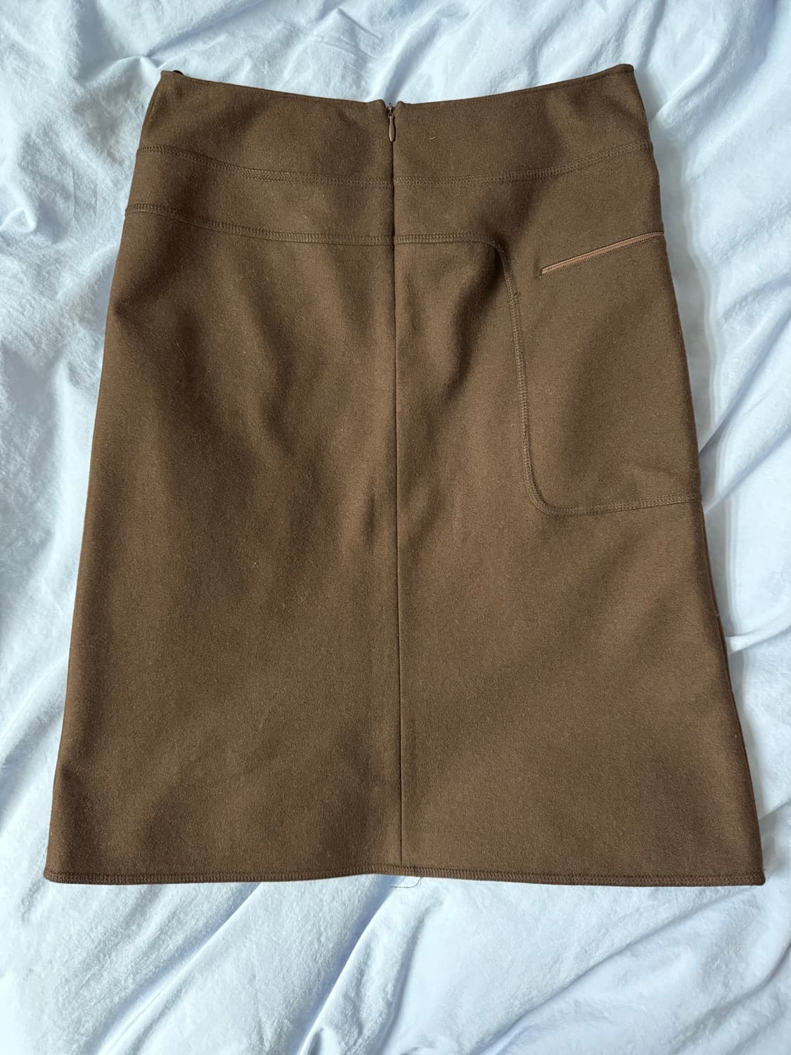 MiuMiu 울 스커트 상품이미지4