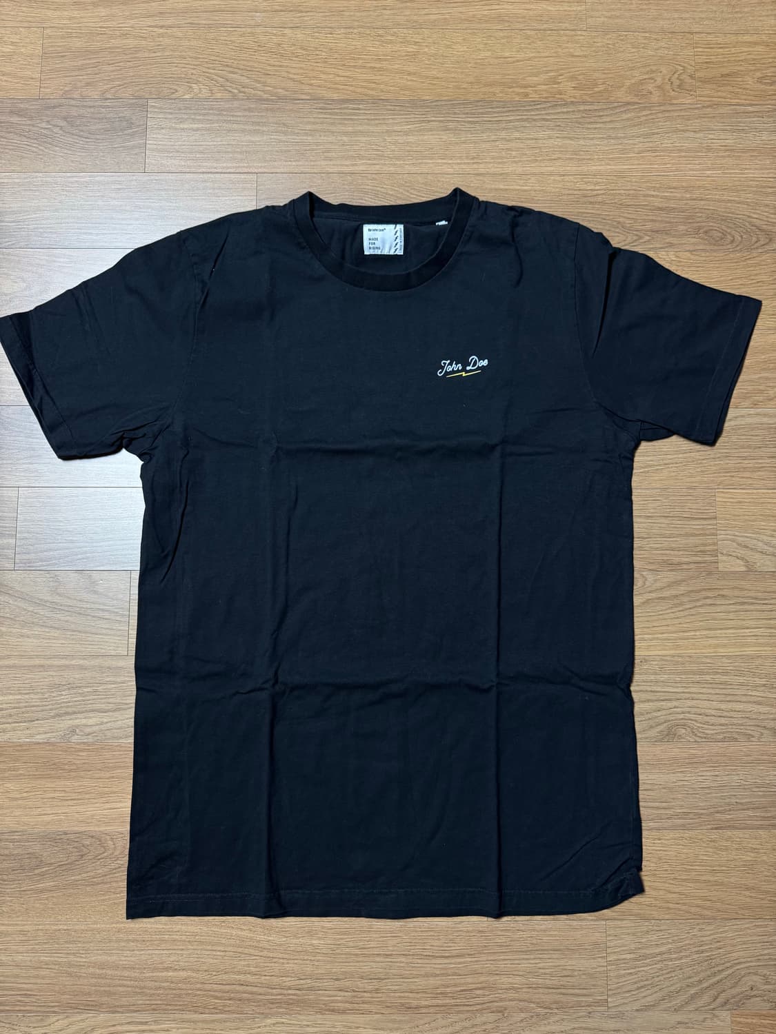 [John Doe] 존도 검정 반팔 티셔츠 XXL 상품이미지1