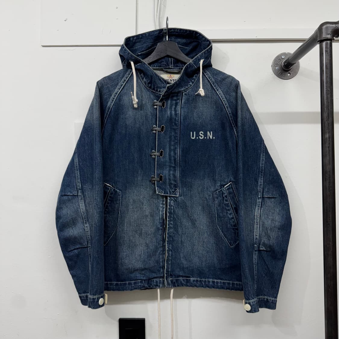 [M] 휴스턴 USN 데님 덱파카 상품이미지2