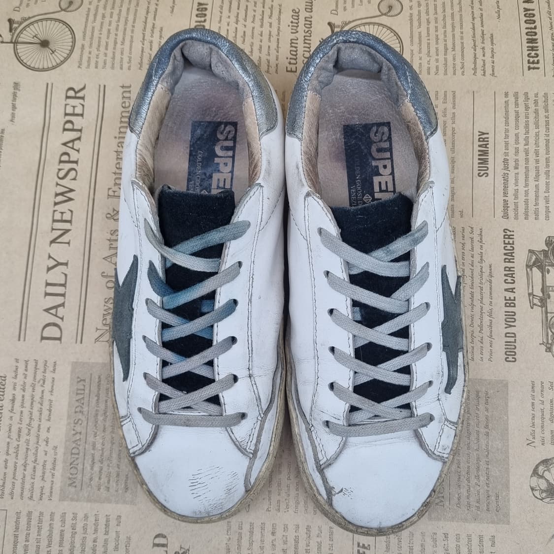 정품 골든구스 슈퍼스타 여성스니커즈220 상품이미지2