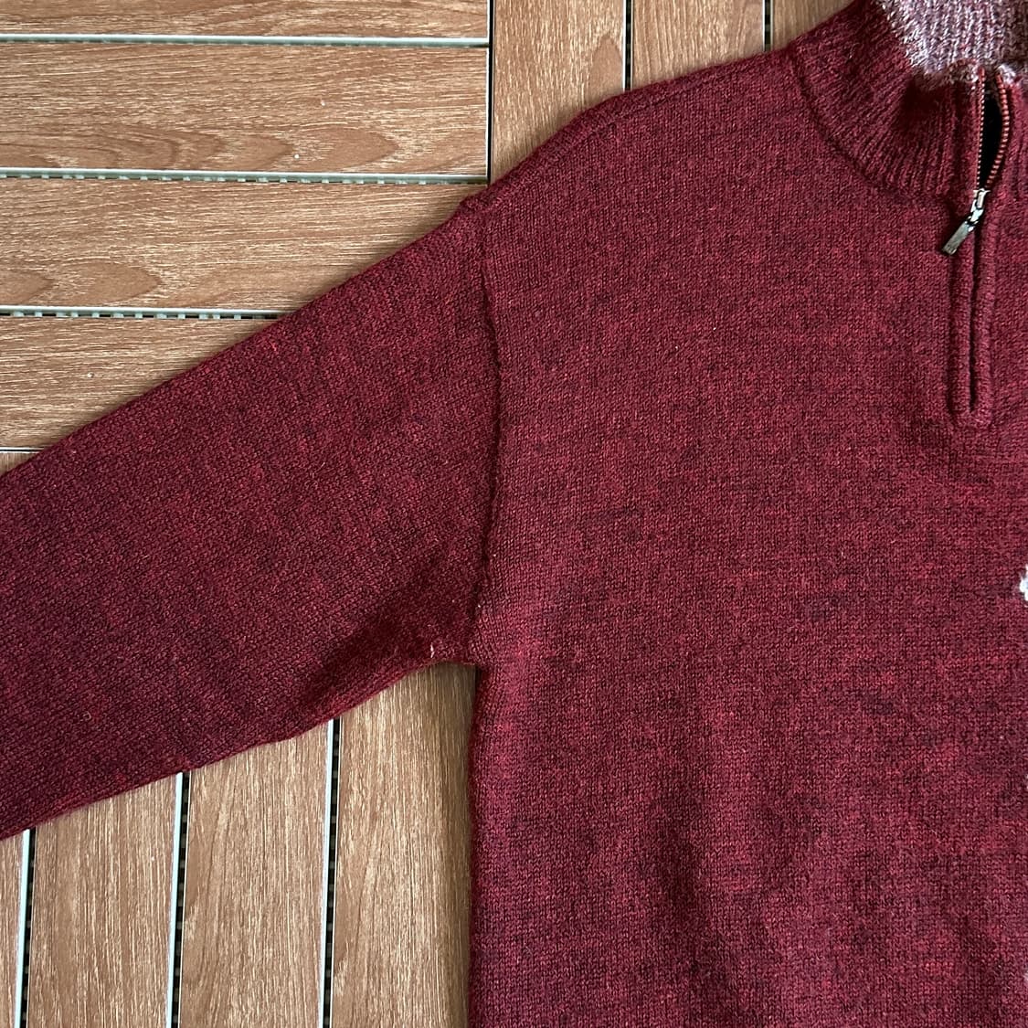 Henri-Luc Chapuis half zip-up knit  상품이미지4