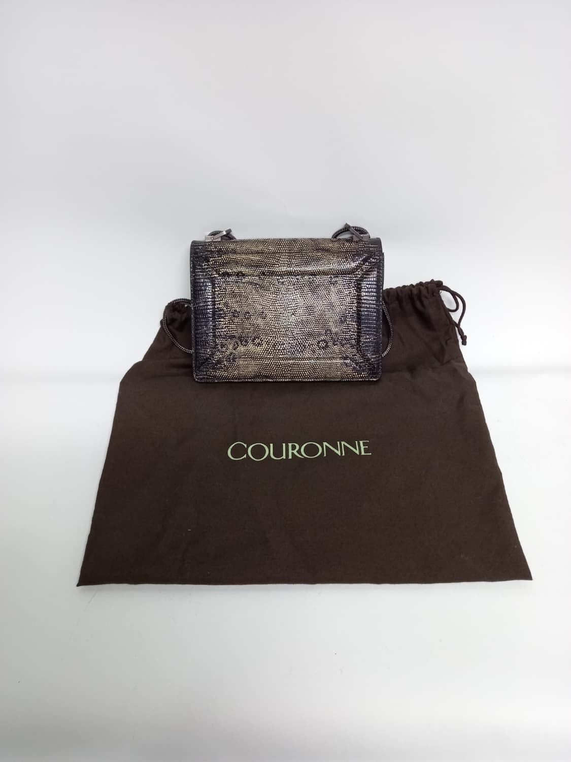 쿠론 미니크로스 앤 숄더백 파이톤패턴 상품이미지3