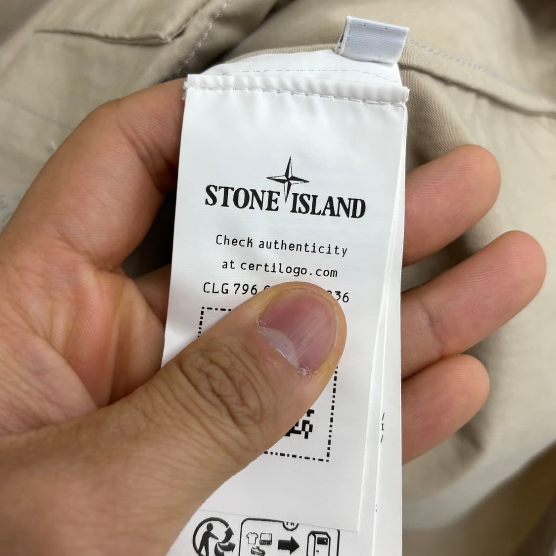 [M]스톤아일랜드 와펜패치 워크자켓 상품이미지4