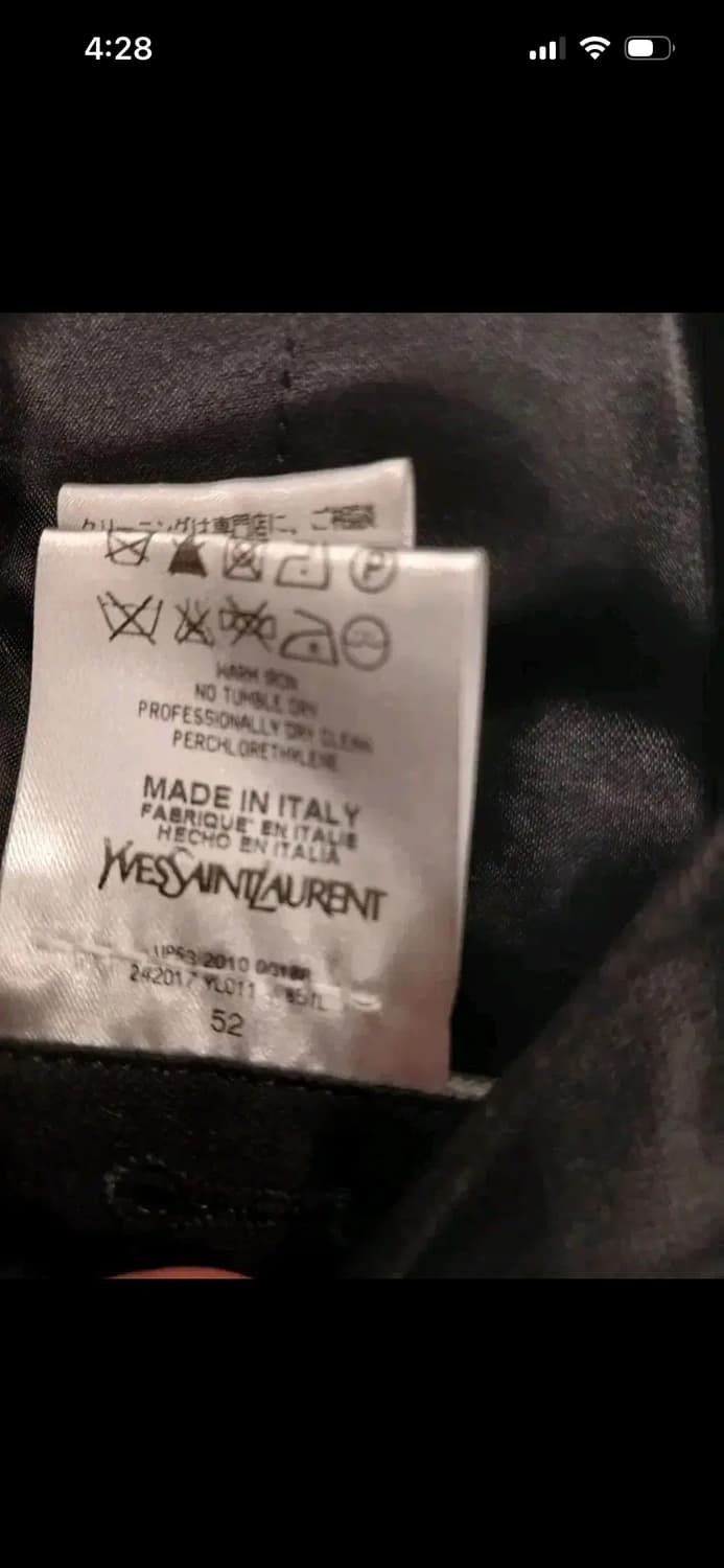 YSL rive gauche 2WAY WOOL BOMBER JACKET 상품이미지10