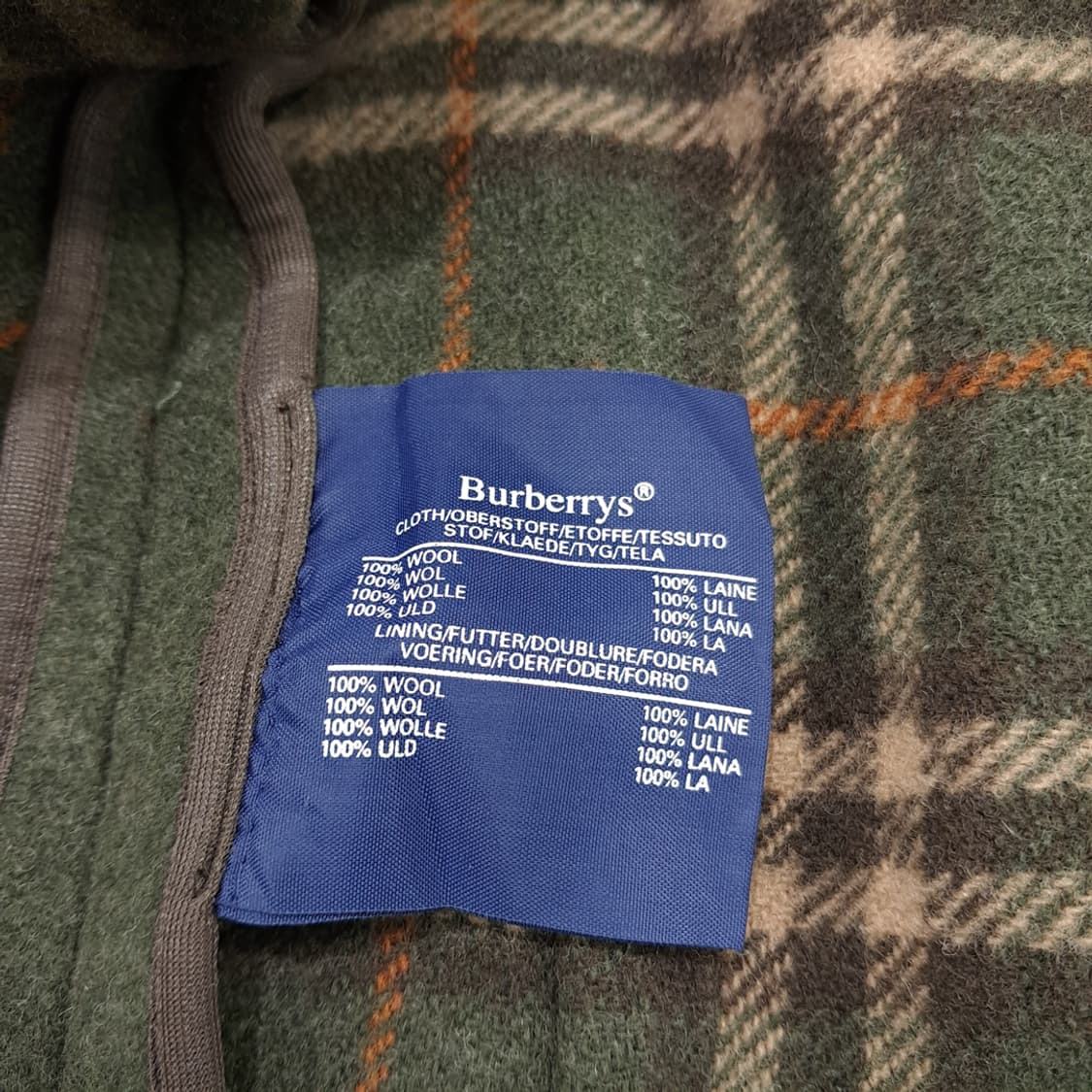 CN819W L 버버리 런던 스페셜리티 더플 코팅 울 코트 상품이미지5