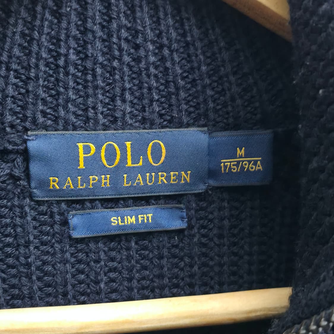[M] 폴로 랄프로렌 네이비 니트 집업 가디건 상품이미지5
