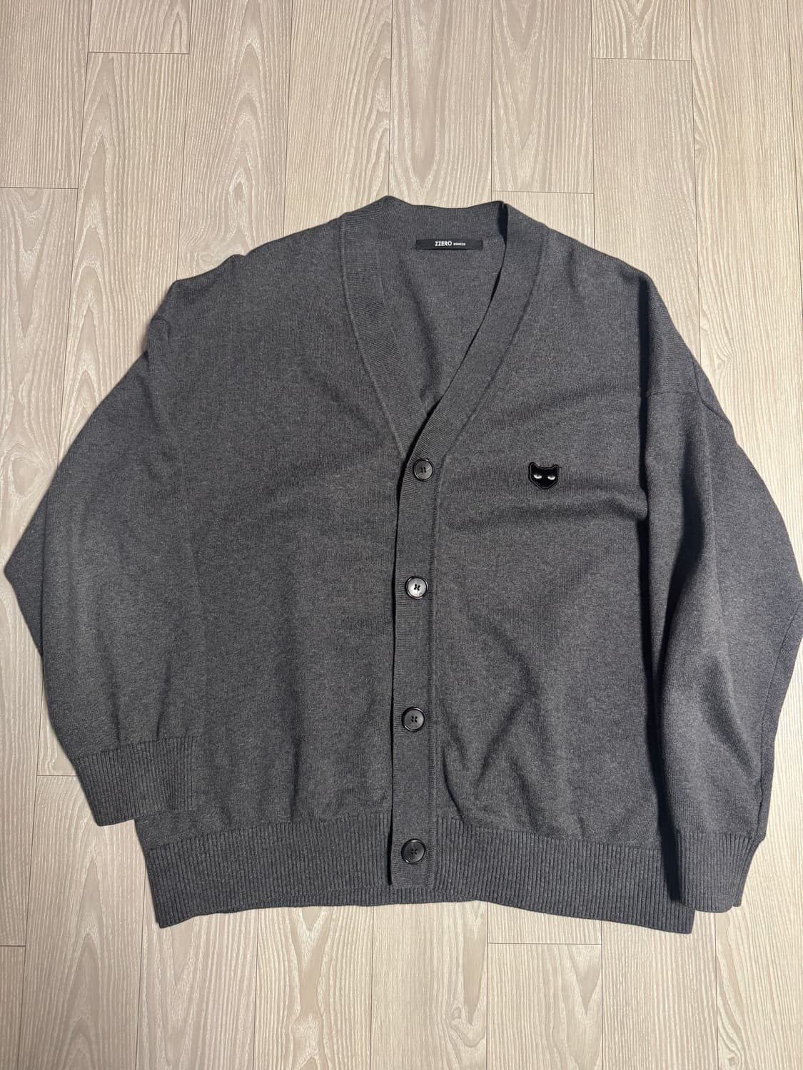 송지오옴므 / 지제로 그레이 가디건 / S 상품이미지1