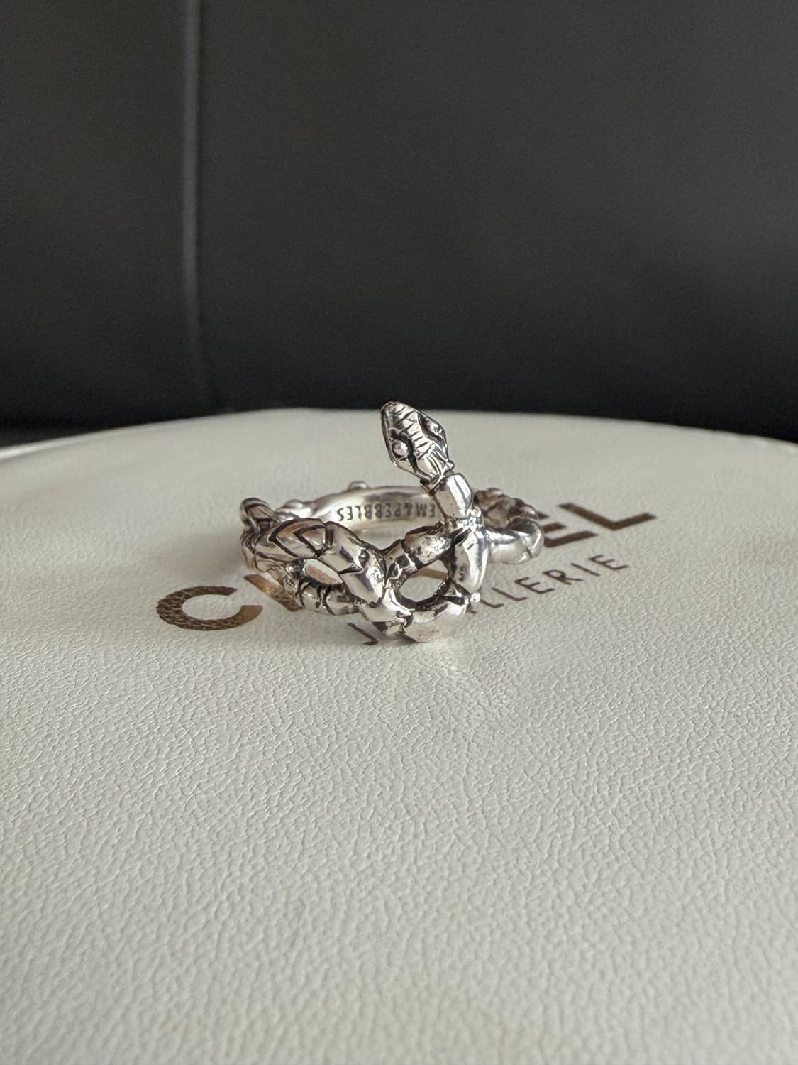 젬앤페블스 serpentine ring 6.5호 NEW 상품이미지5