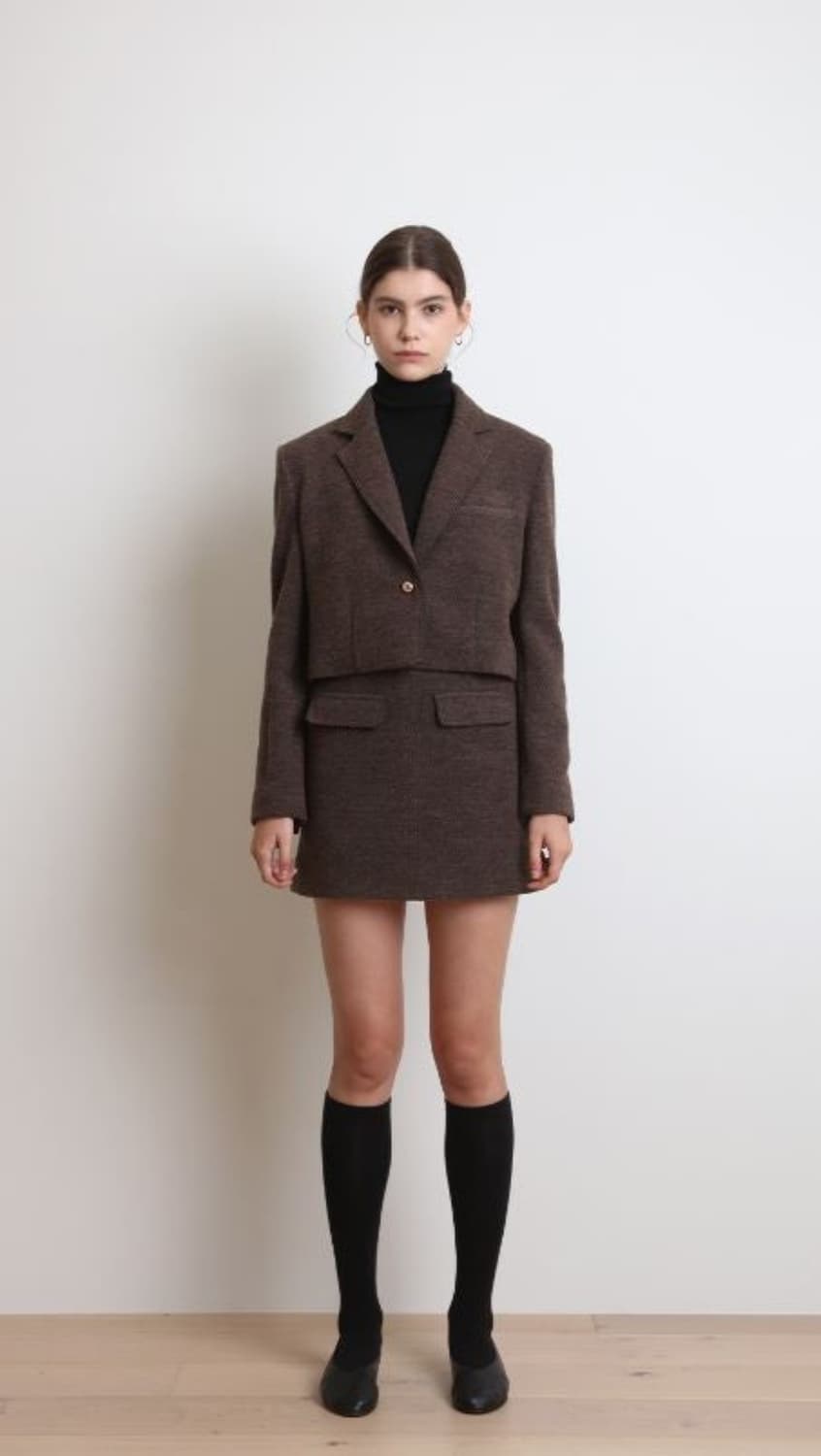 세이노모어 셋업 자켓 & 스커트 S 상품이미지1