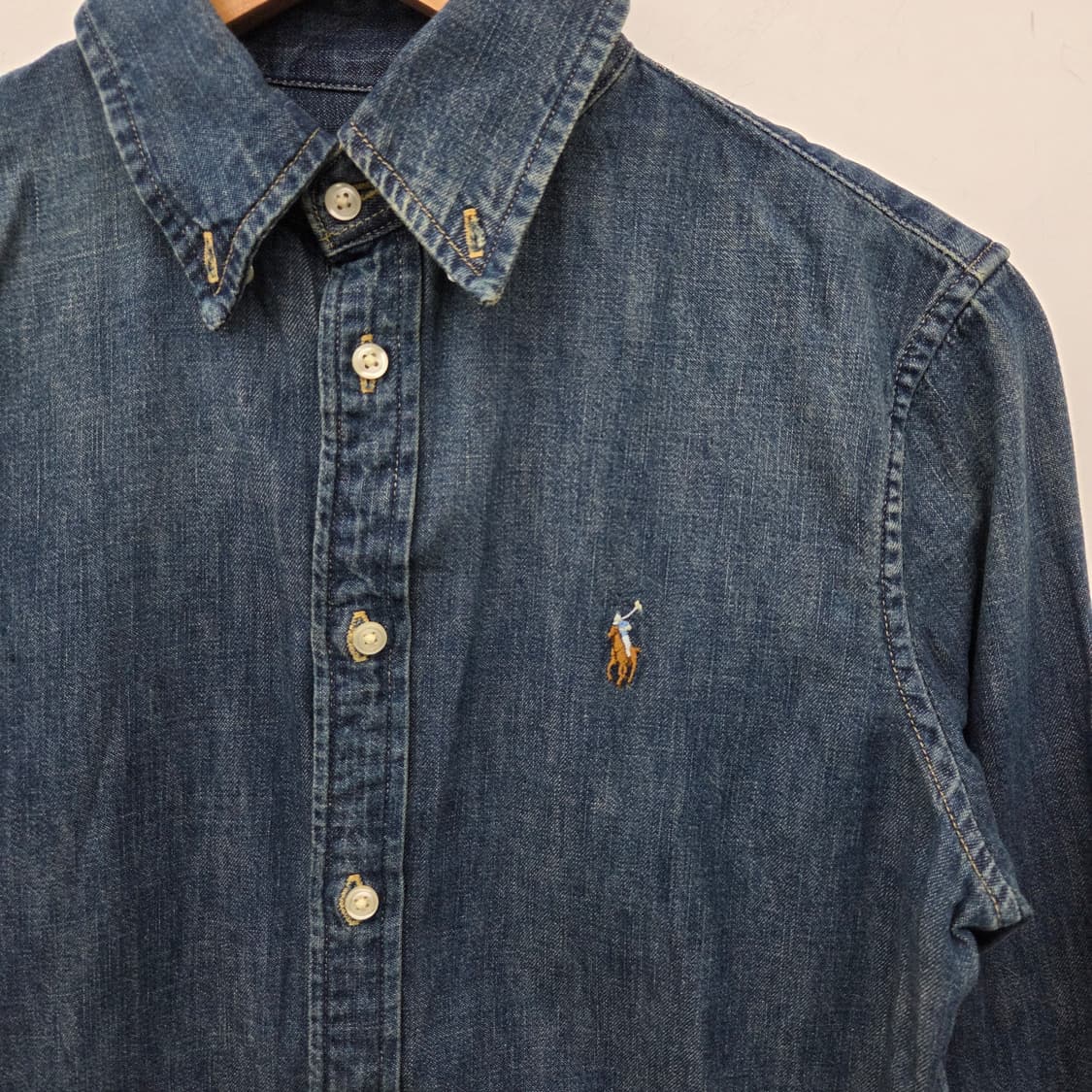 폴로 랄프로렌 데님 셔츠 남방 여성 S 상품이미지3