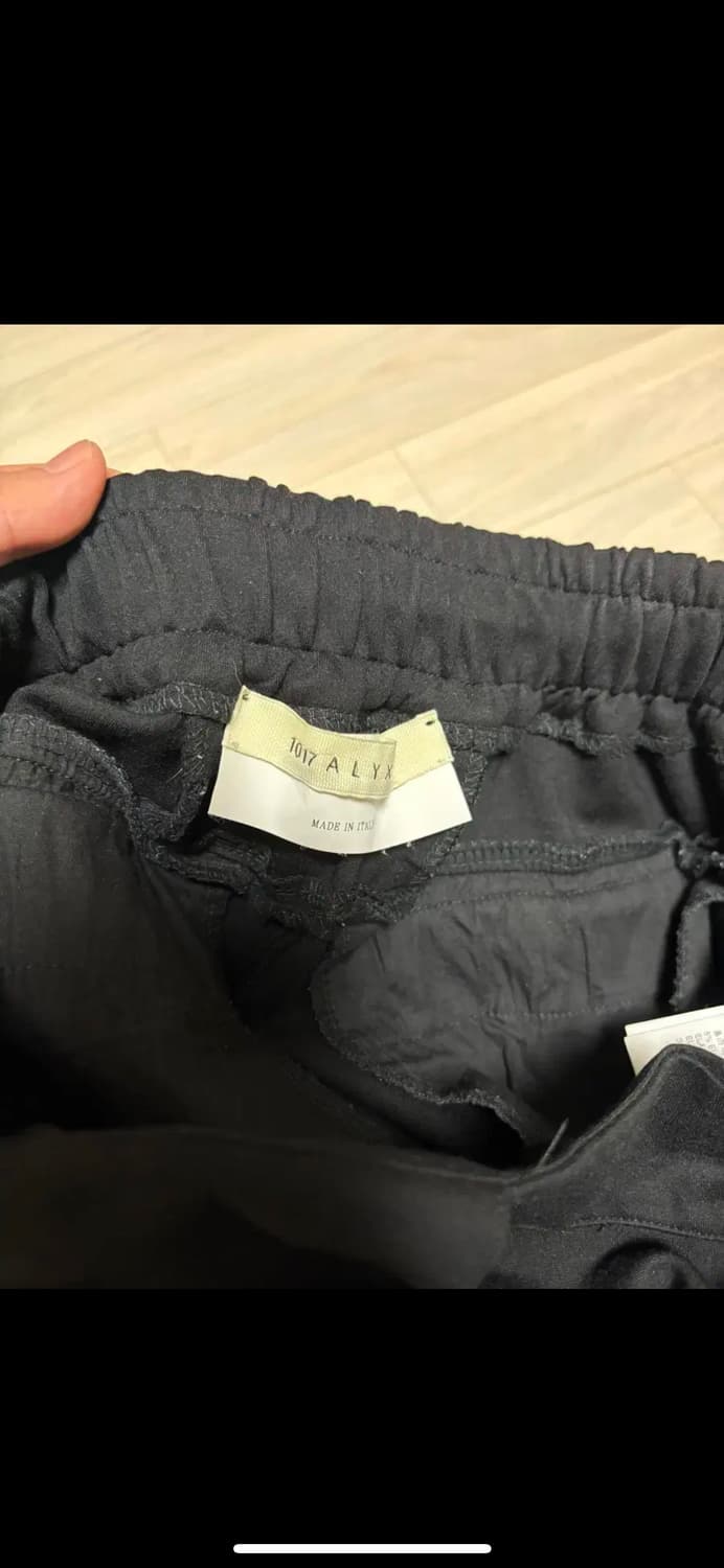 알릭스 버클 팬츠 블랙 L 상품이미지7