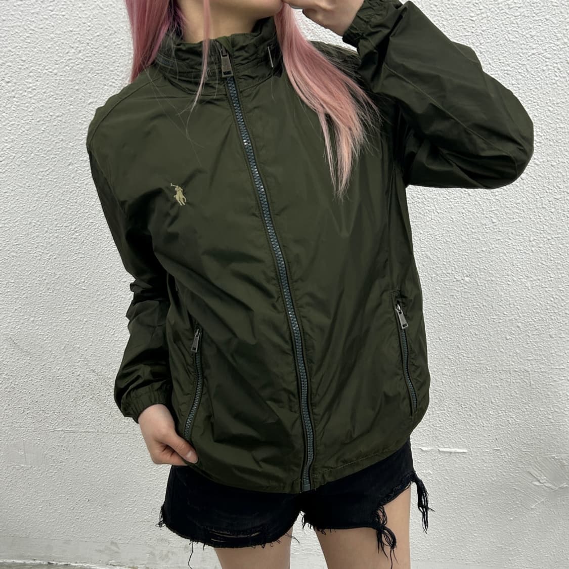 폴로 랄프로렌 베이지포니 카키 바람막이 S 상품이미지1