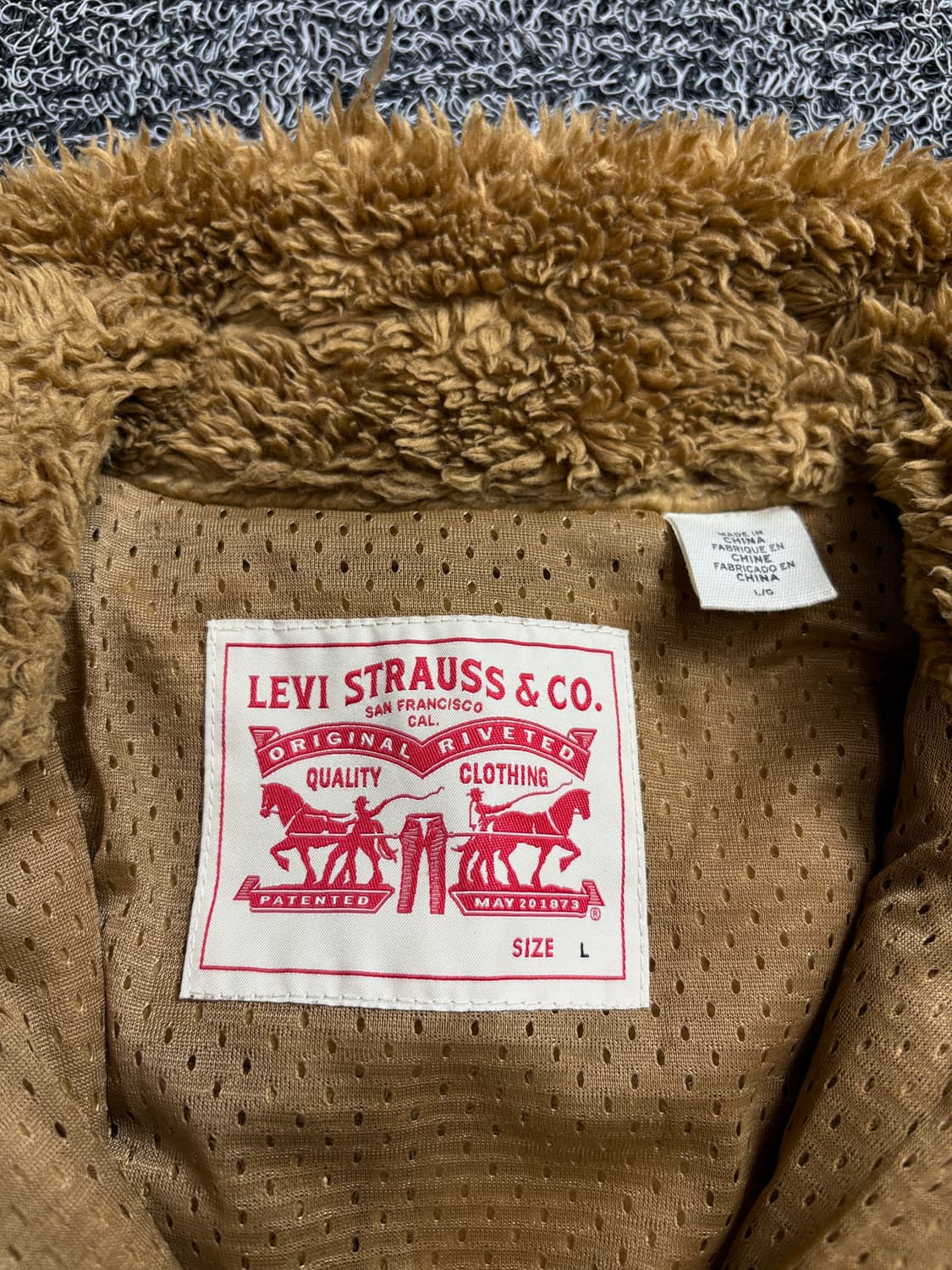 리바이스 오리지날 가먼츠 쉐르파 자켓 2113 상품이미지3