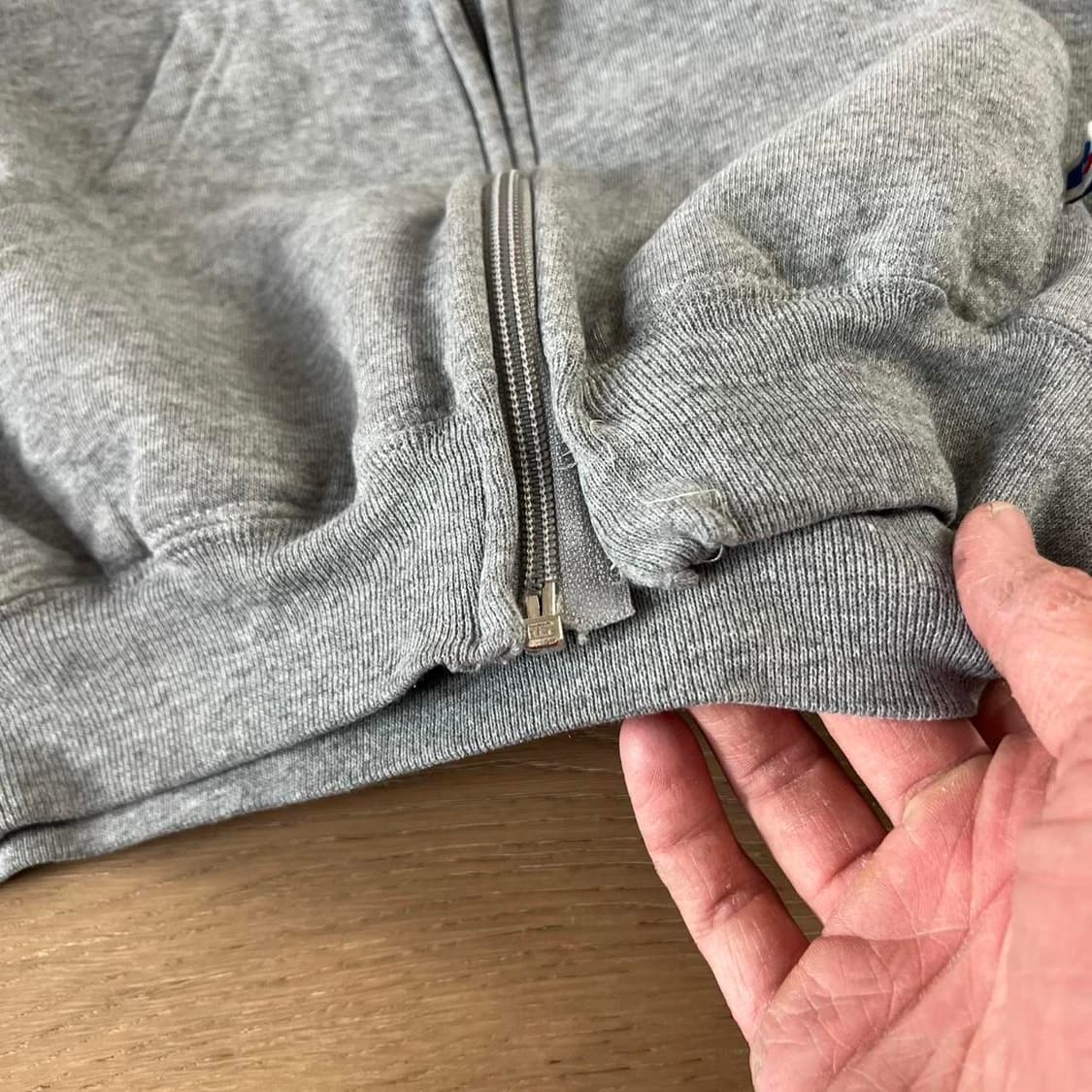 러셀 애슬레틱 후드집업 그레이 상품이미지3