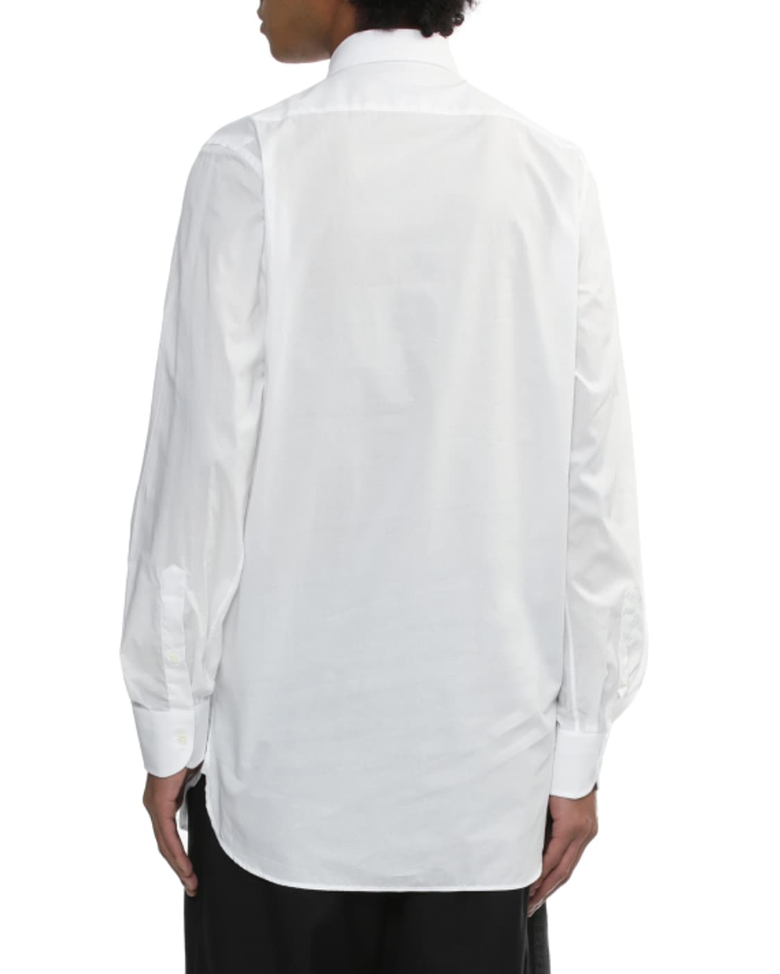 새상품 준야와타나베 텍스쳐 패널 화이트셔츠 L 상품이미지5