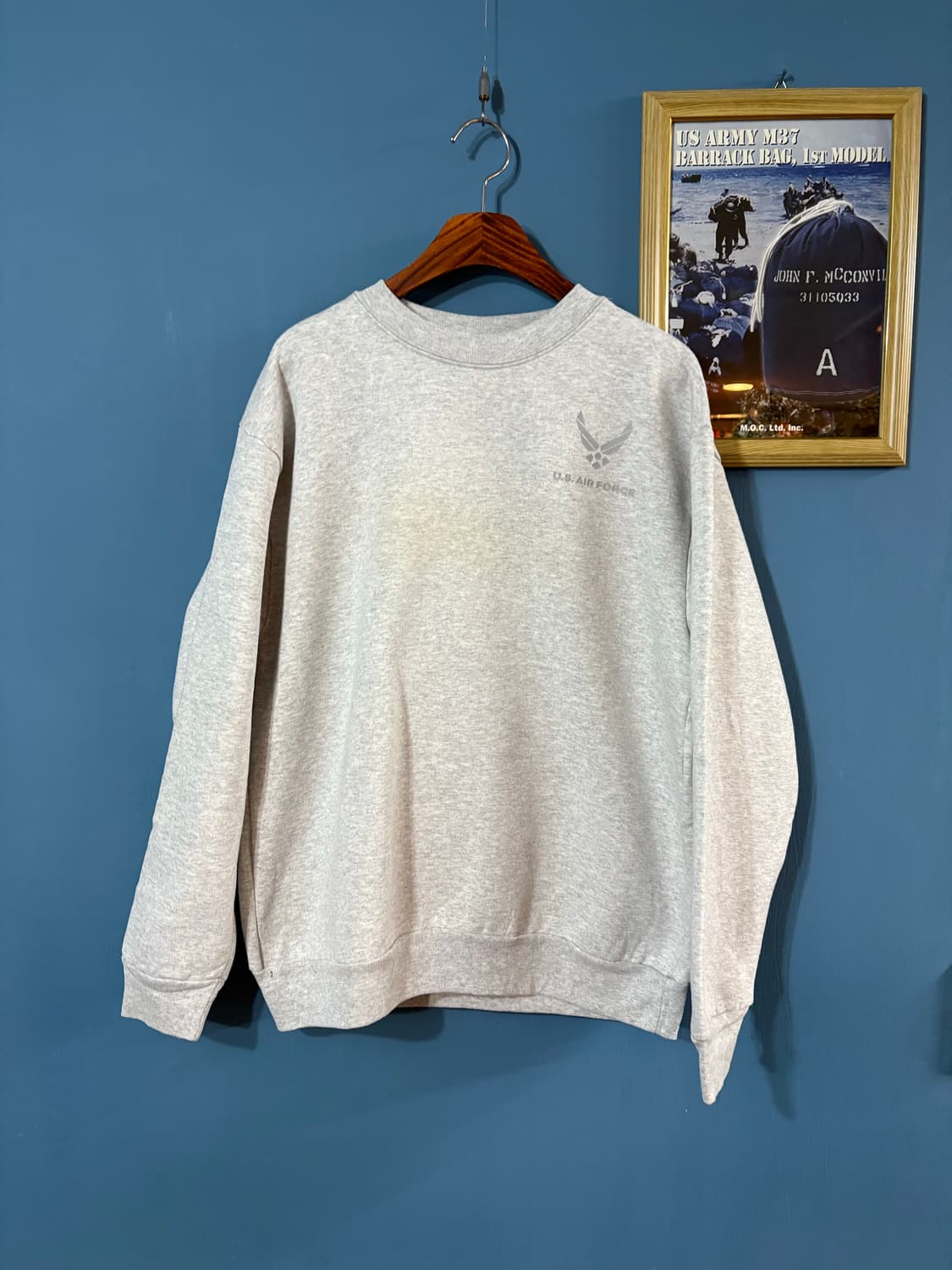 90's vtg U.S Airforce Sweatshirt. 상품이미지1