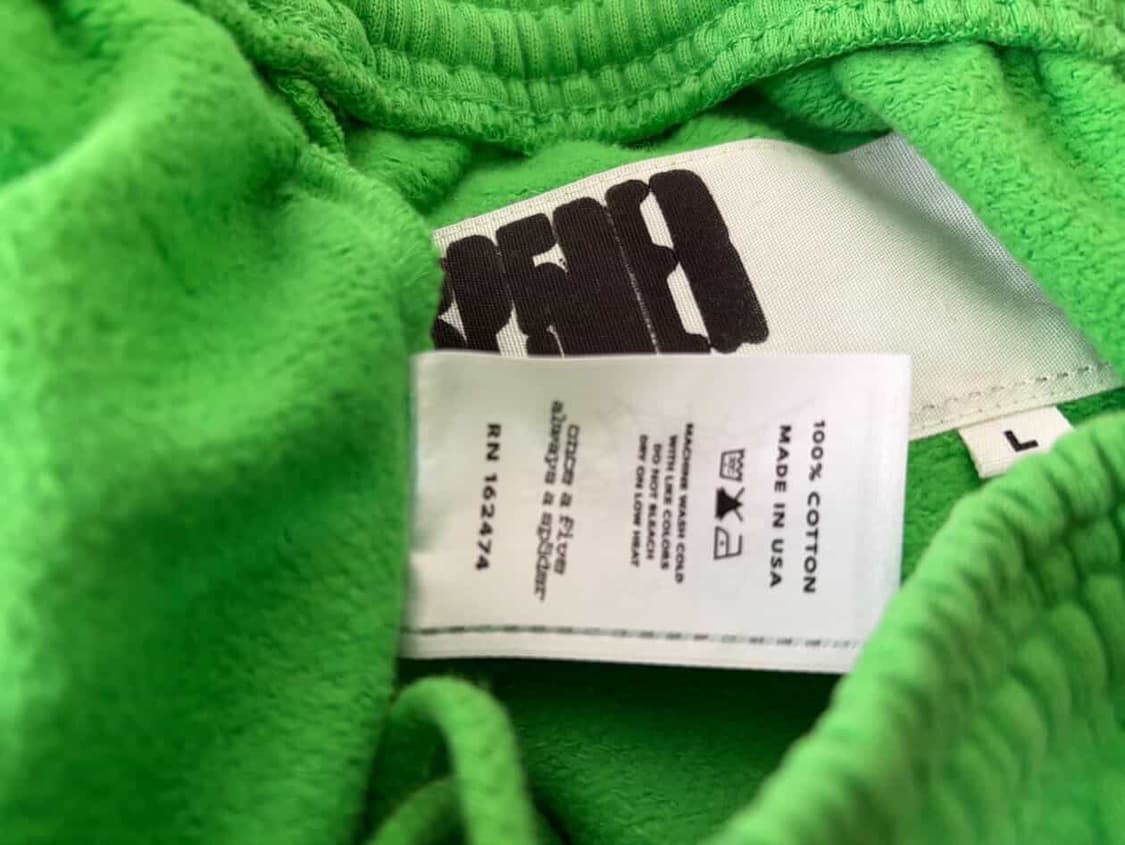 Sp5der 라인스톤 후디 셋업 L 상품이미지5