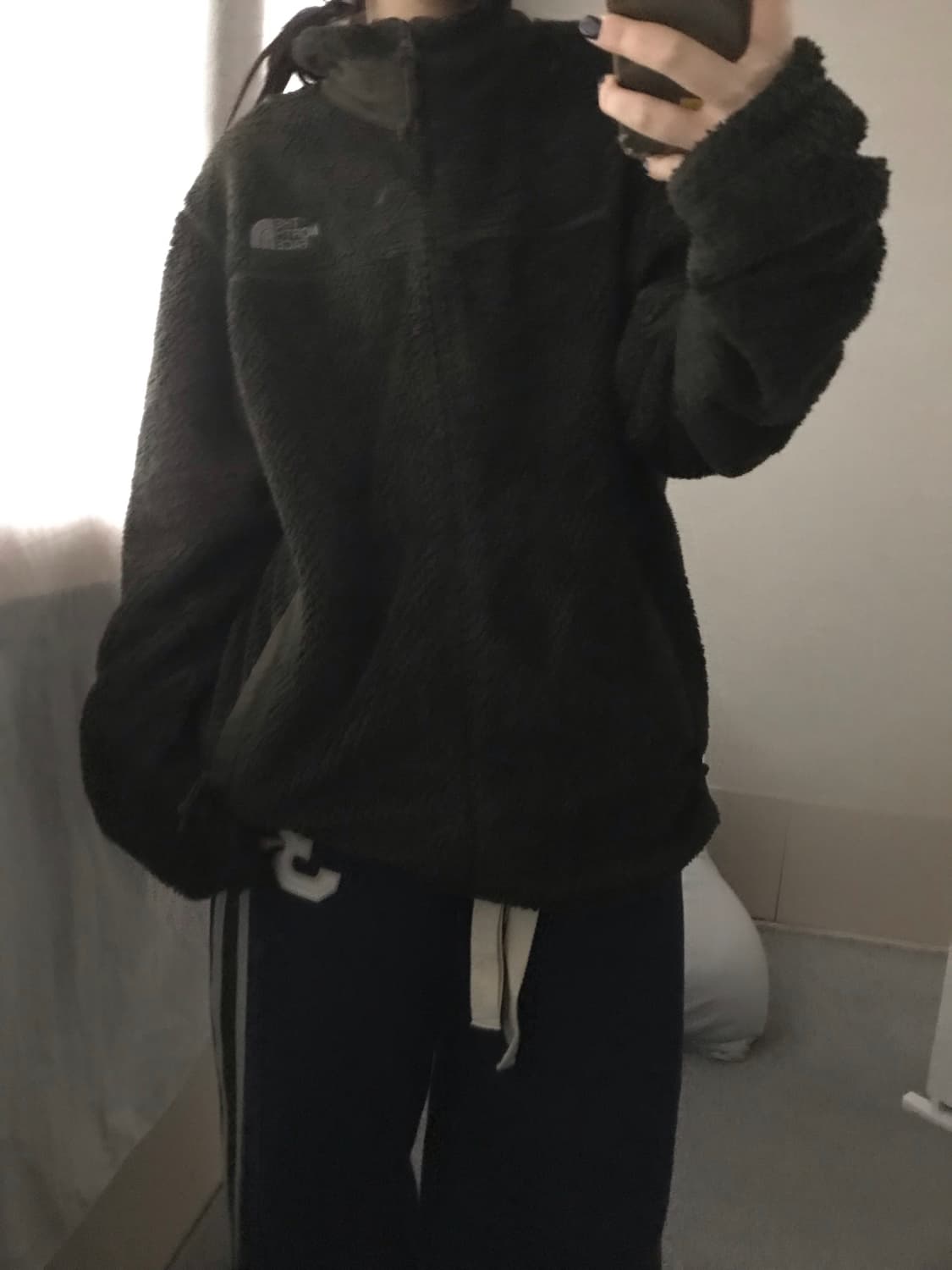 노페 카키 후리스 상품이미지3