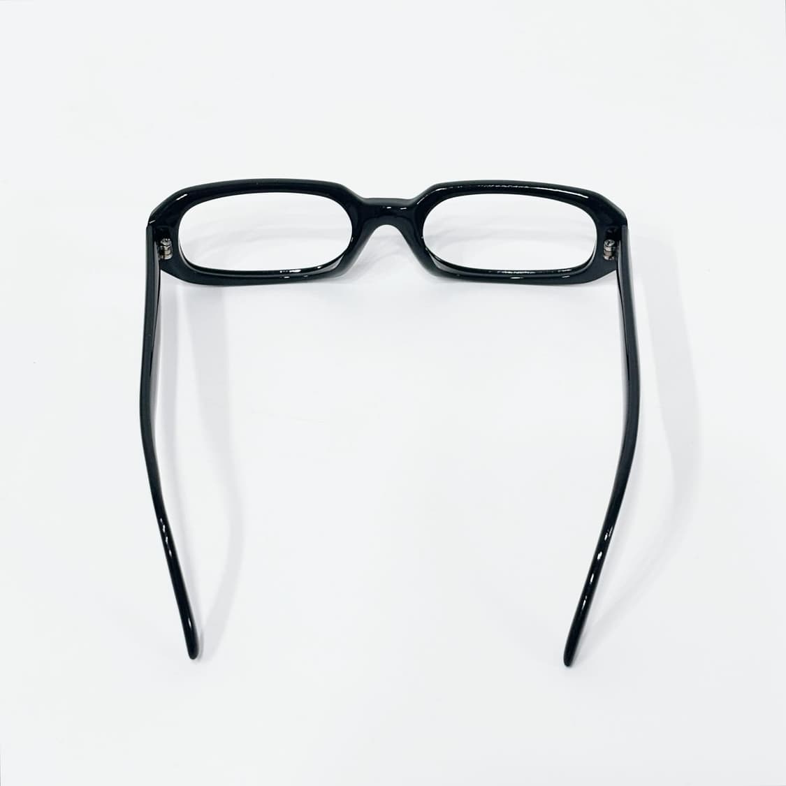 블랙 볼드 스퀘어 뿔테 데드스탁 빈티지안경 상품이미지4