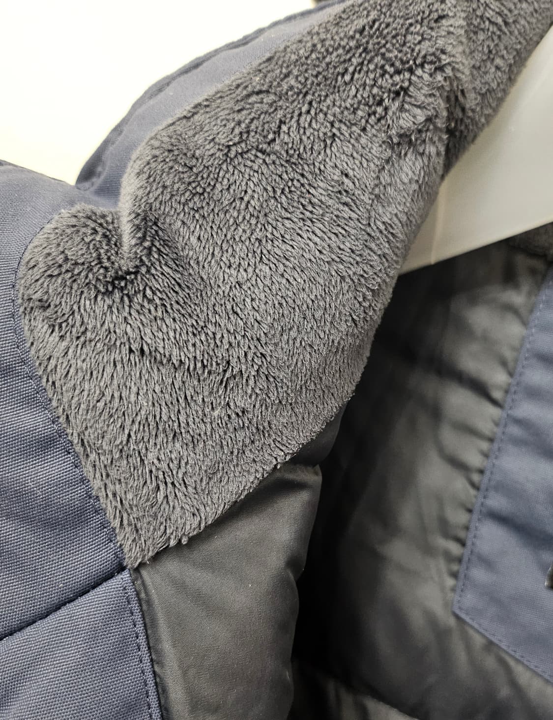 (90~95)S ☆초대장급☆노스페이스 이켈루이트 [네이비]해비구스다운패딩 상품이미지5