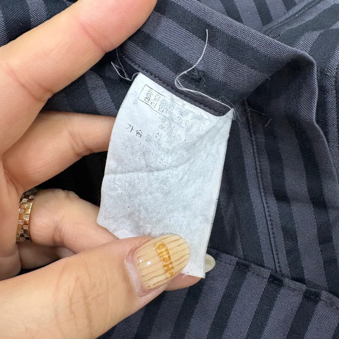 100 닥스 긴팔 셔츠 남방 0427J 상품이미지4