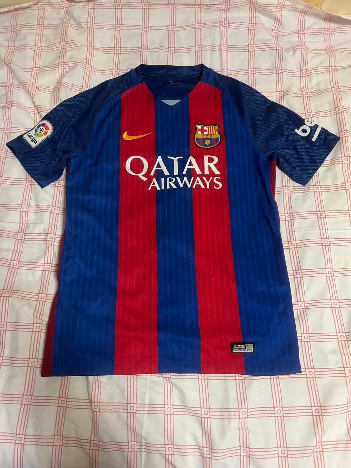 나이키 16-17 바르셀로나 메시 유니폼 M 상품이미지1