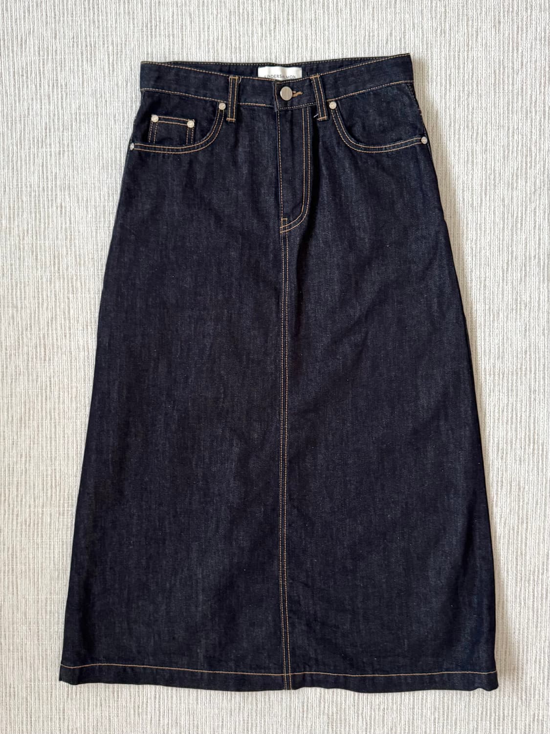 킨더살몬 셀비지 데님 셋업(자켓, 스커트) 상품이미지6