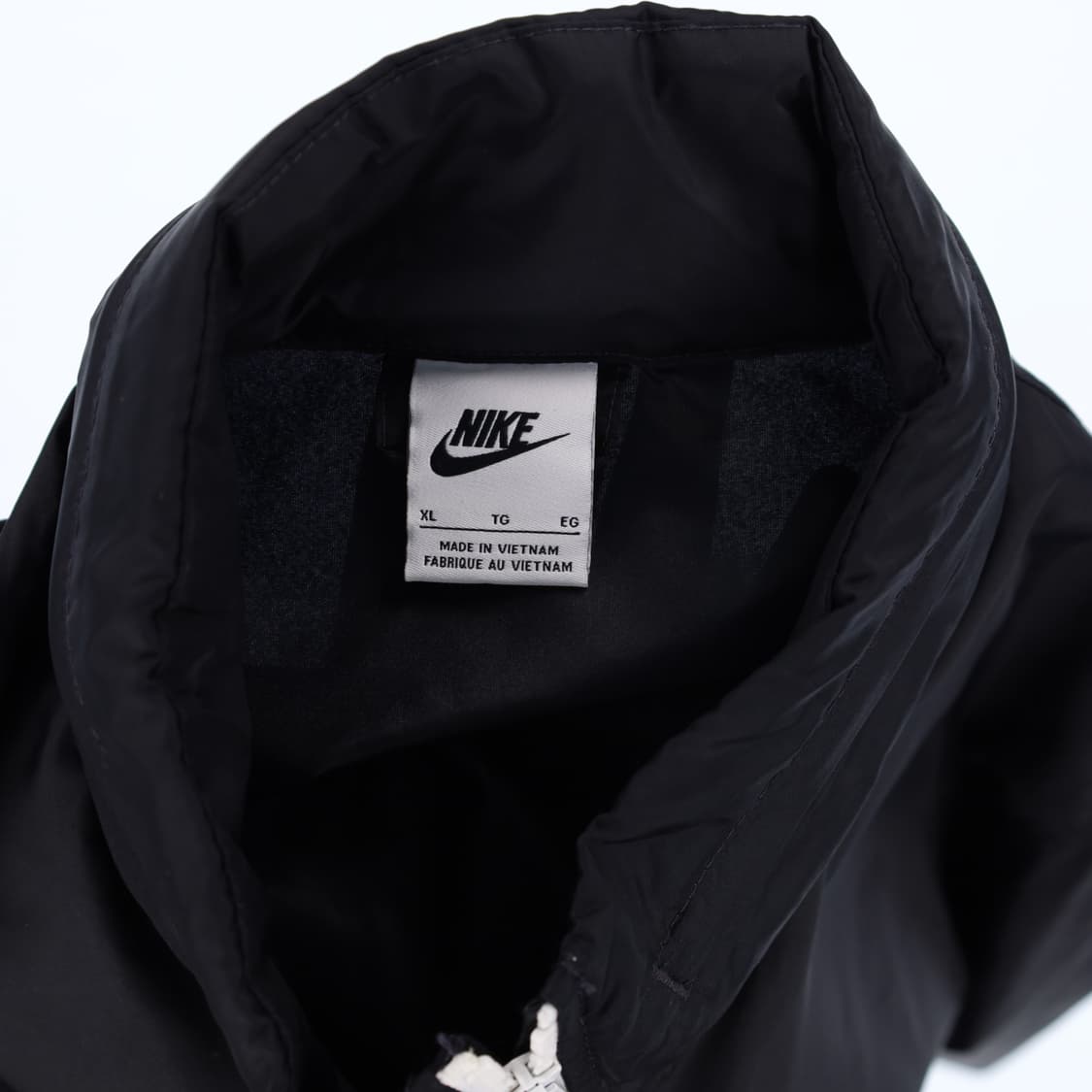 [XL] 나이키 라인드 우븐 바람막이 자켓 블랙 3846 상품이미지7